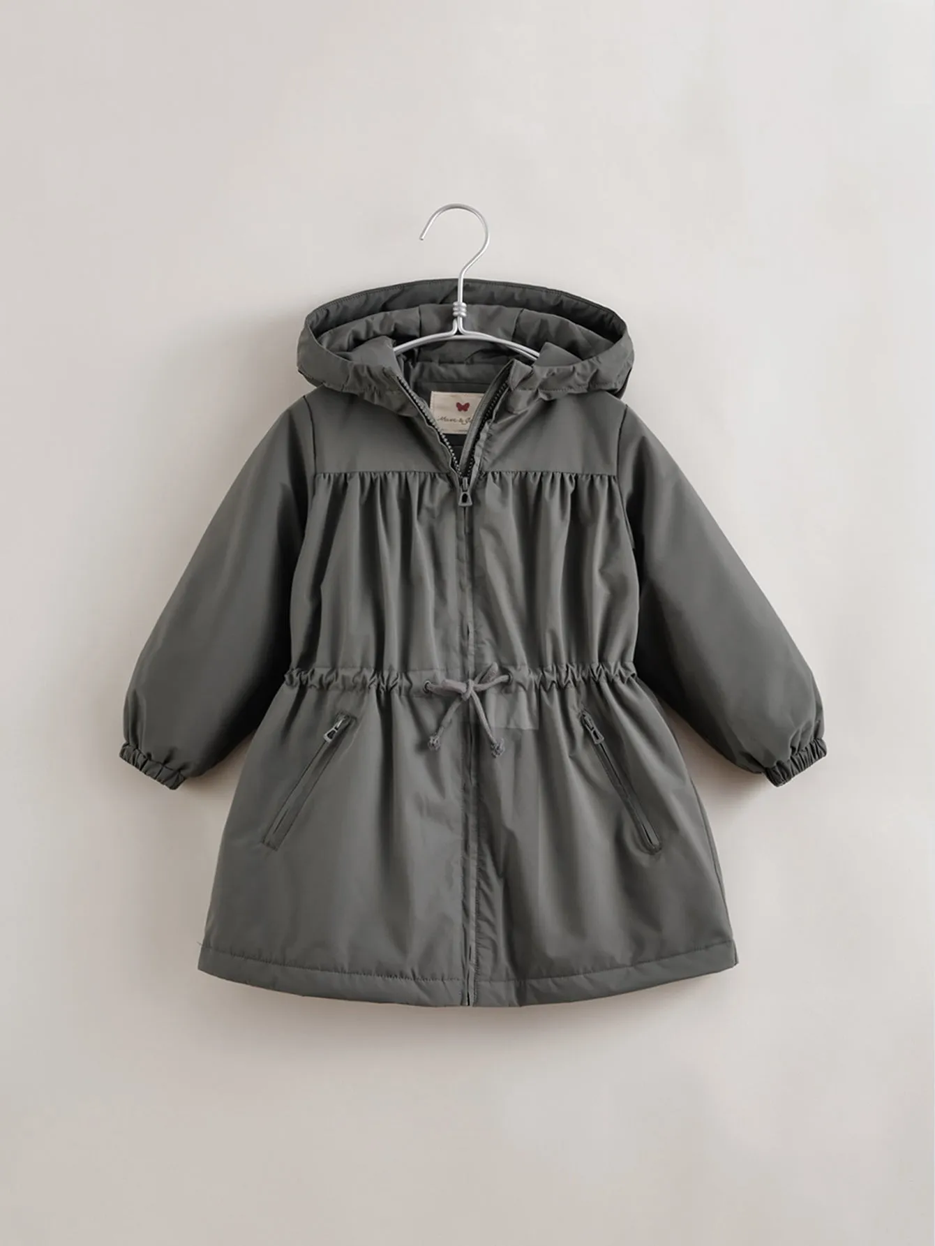 MARC & JANIE Girls Hooded Mid-length Parka 221731