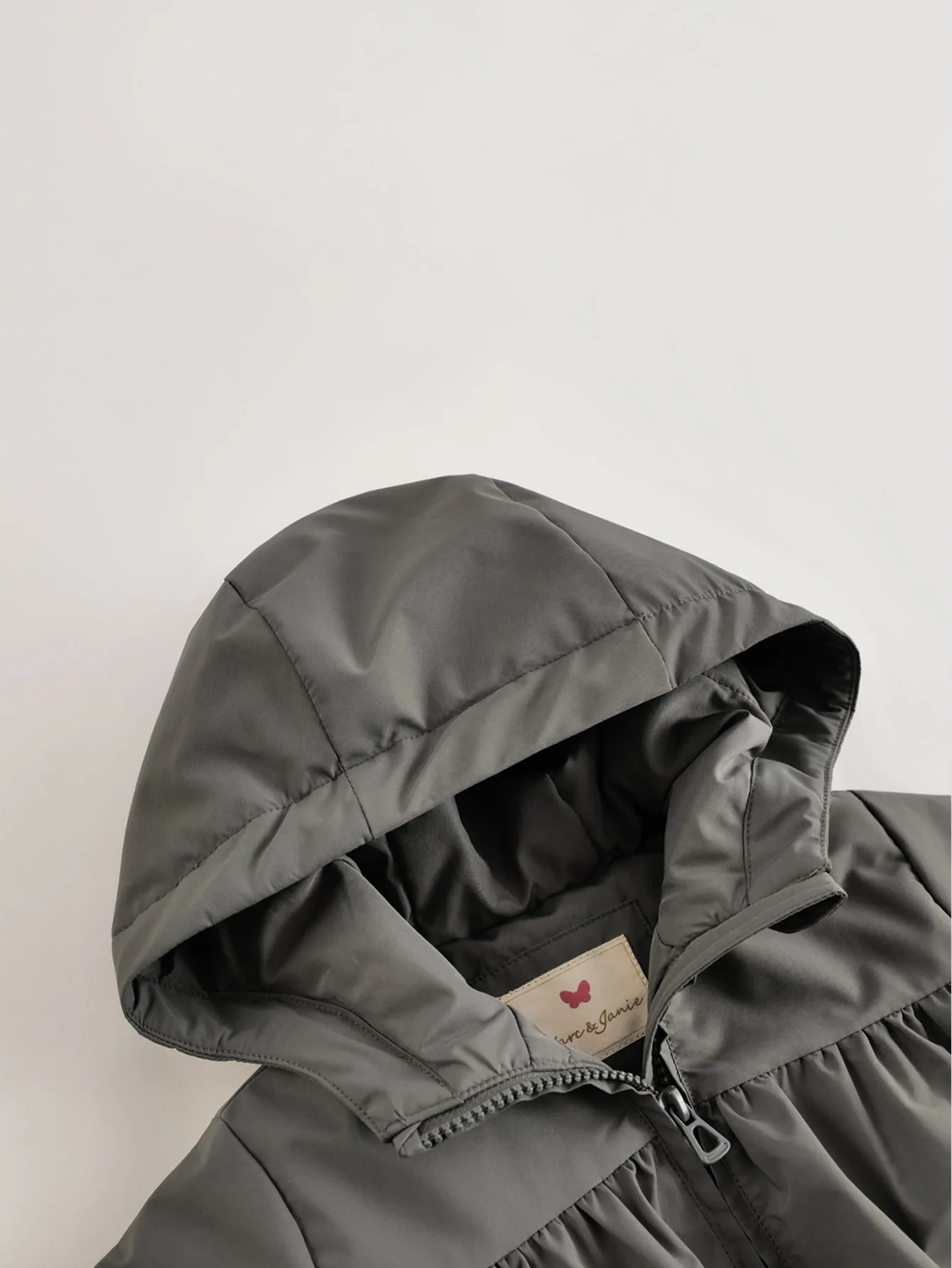 MARC & JANIE Girls Hooded Mid-length Parka 221731