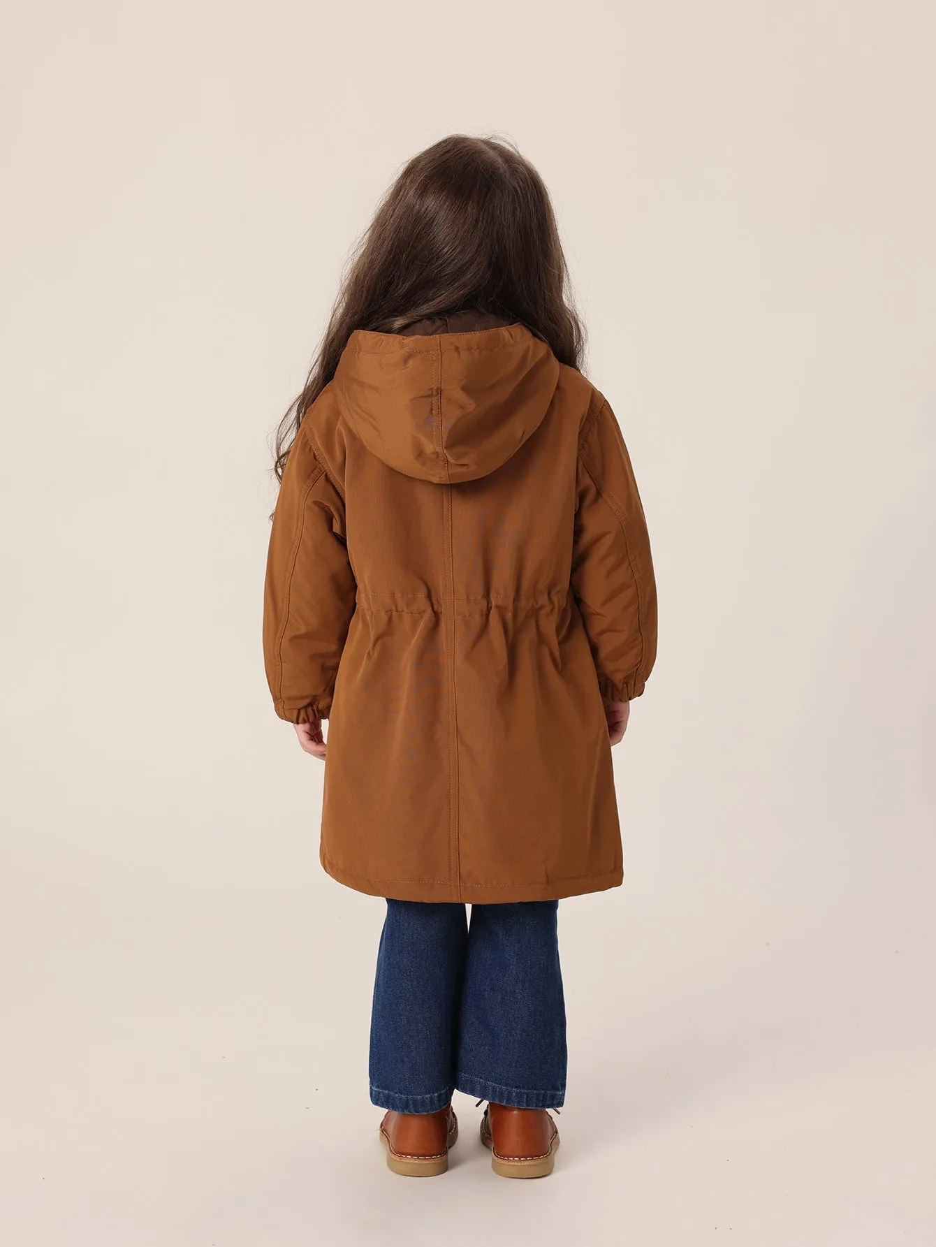 MARC & JANIE Girls Hooded Parka 213316