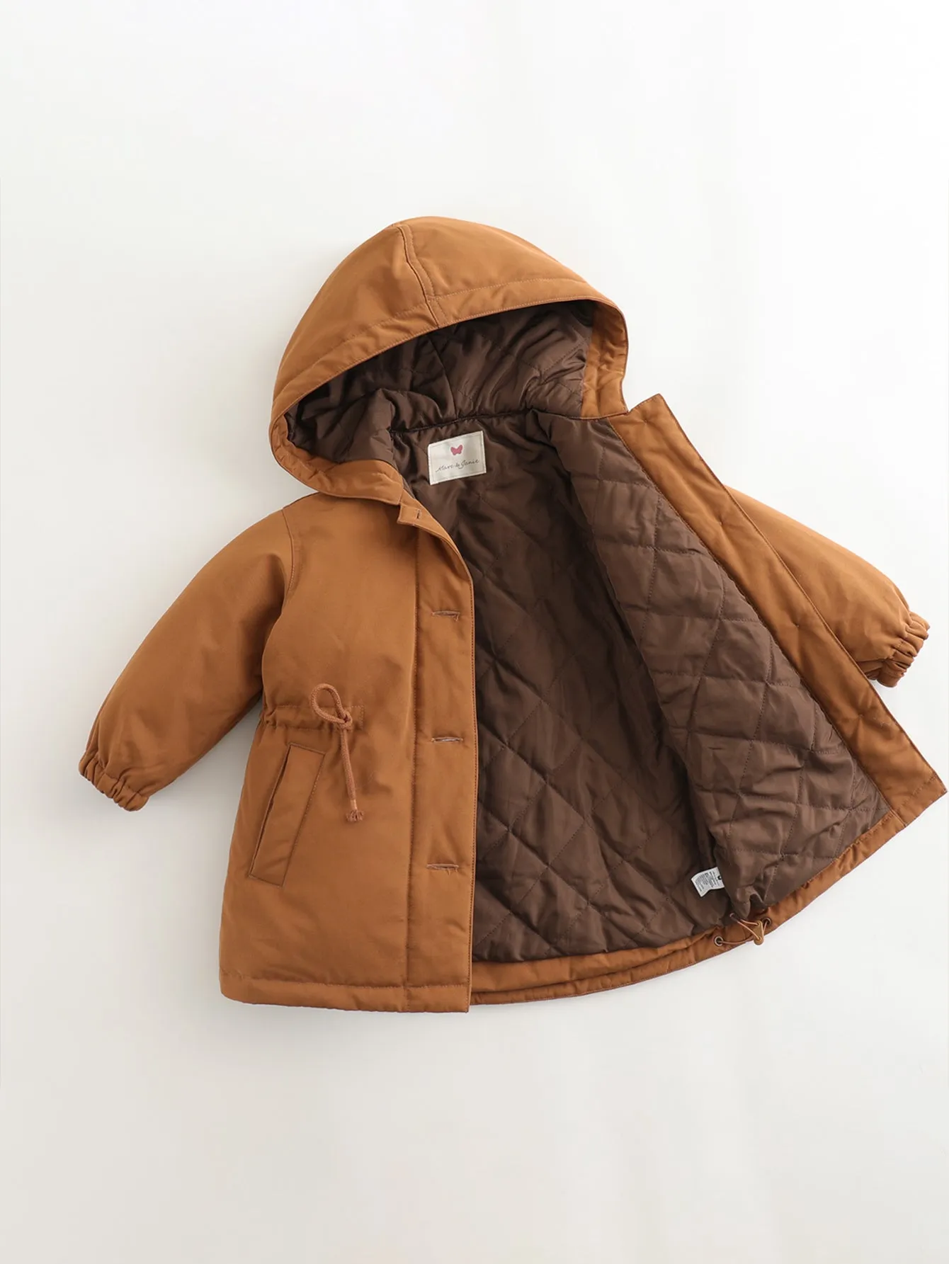 MARC & JANIE Girls Hooded Parka 213316