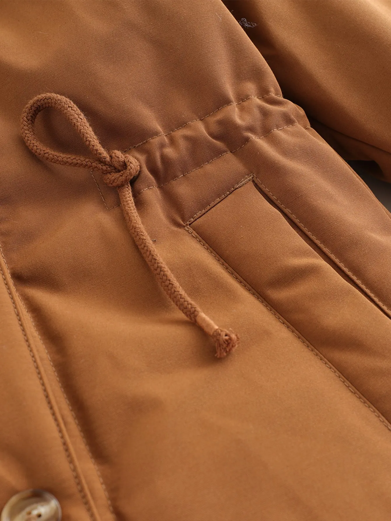 MARC & JANIE Girls Hooded Parka 213316