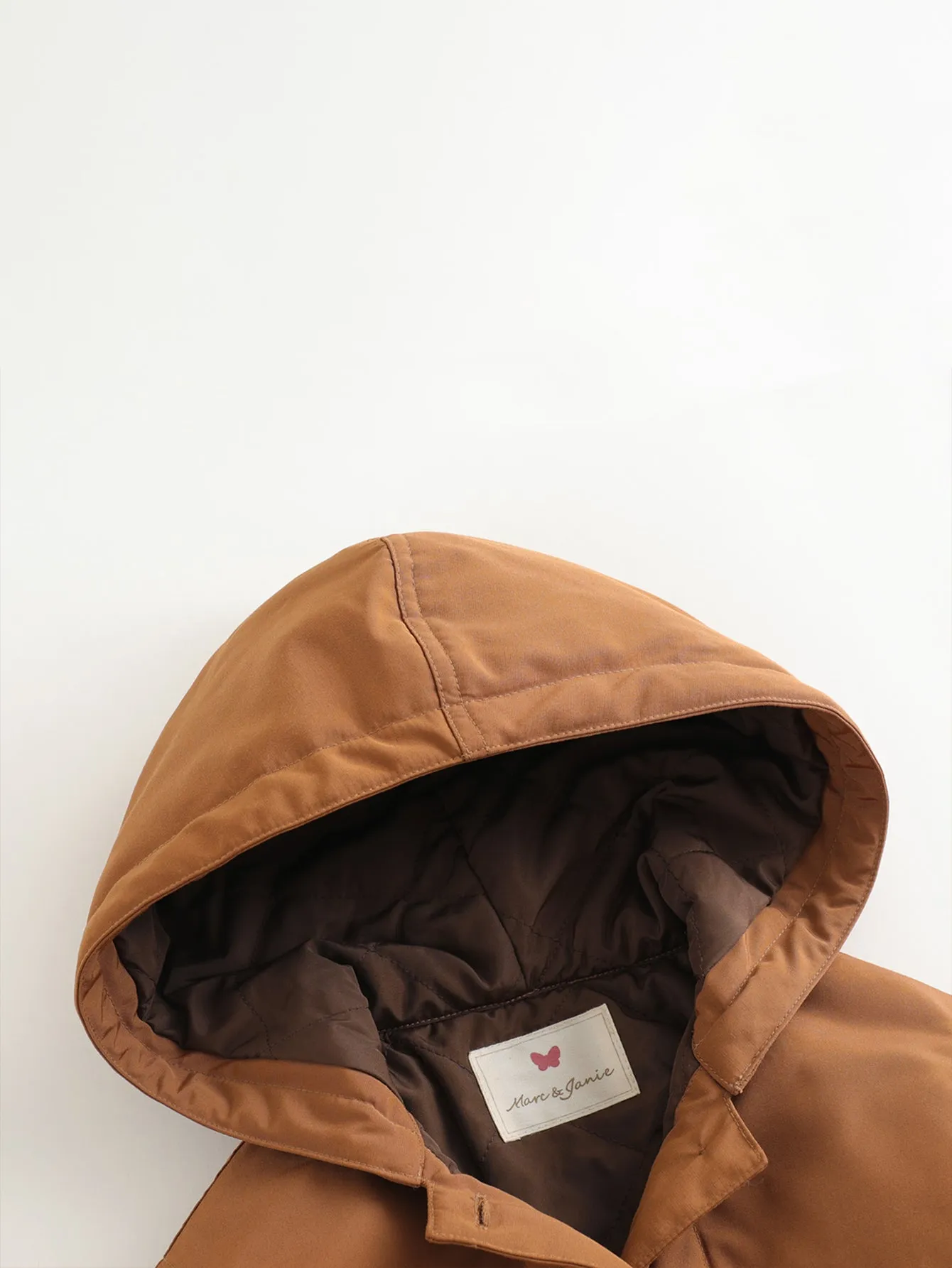 MARC & JANIE Girls Hooded Parka 213316