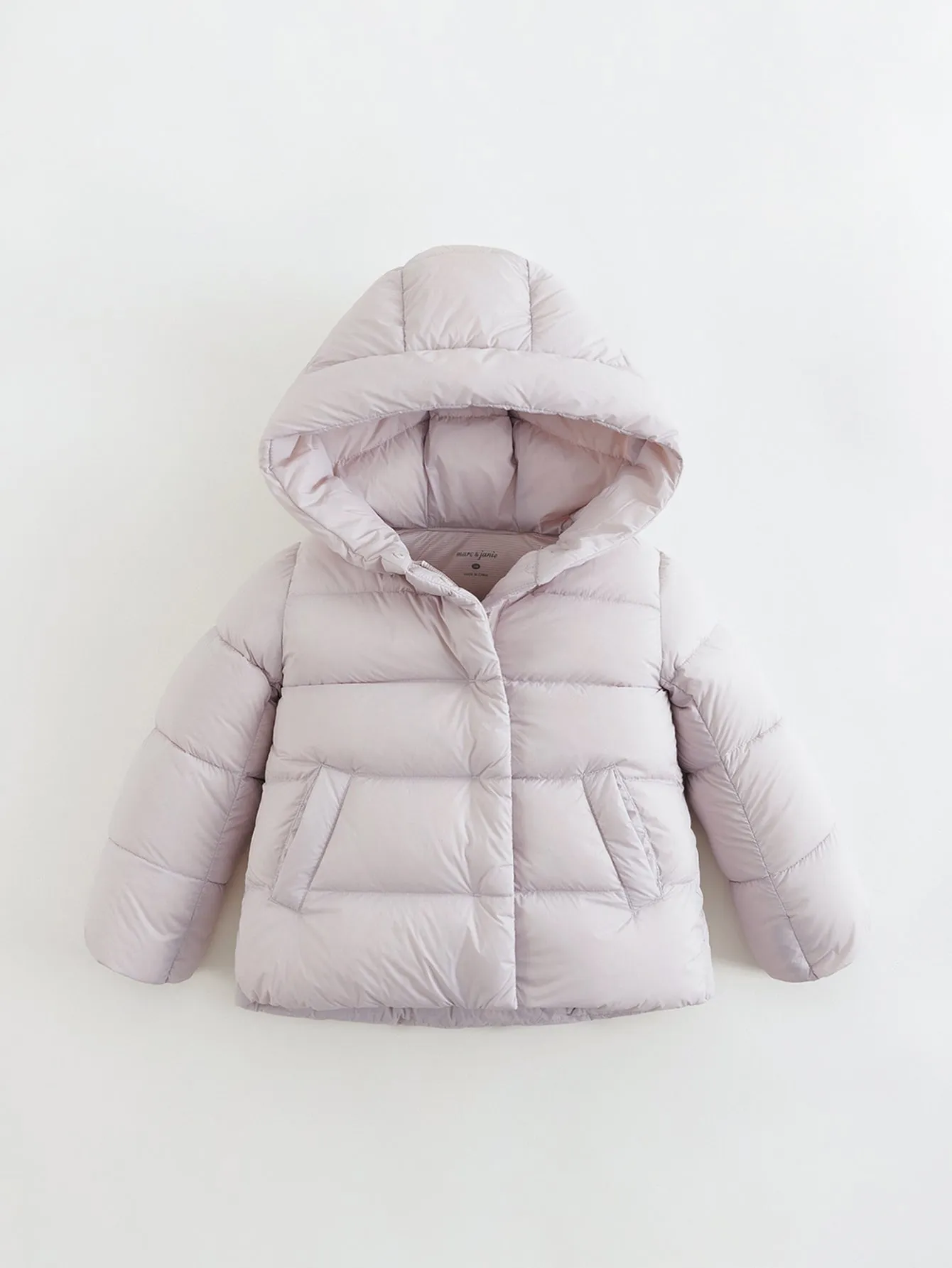 MARC & JANIE Girls Ultralight Hooded Down Parka 221068
