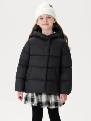 MARC & JANIE Girls Ultralight Hooded Down Parka 221068
