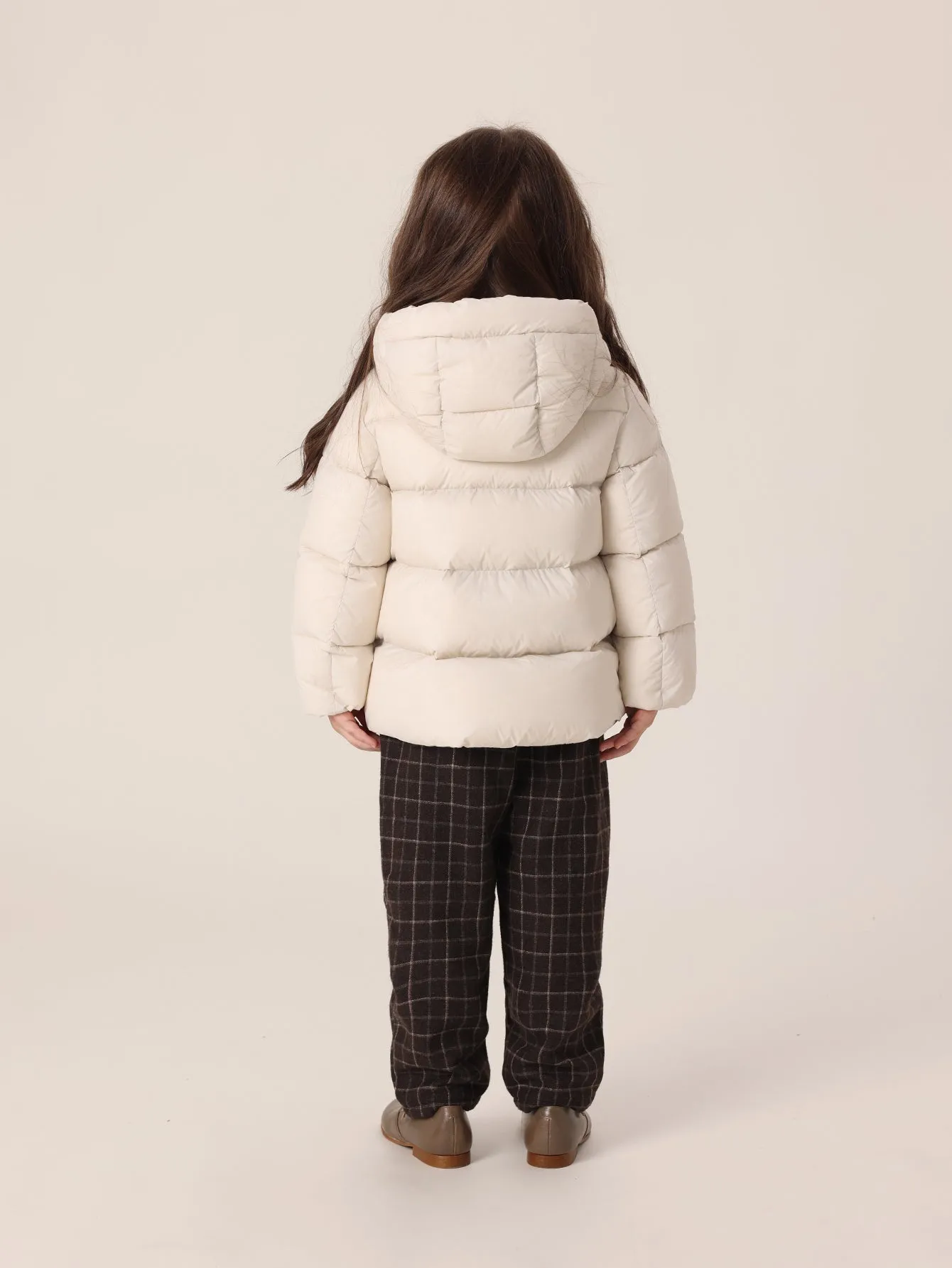 MARC & JANIE Girls Ultralight Hooded Down Parka 221068