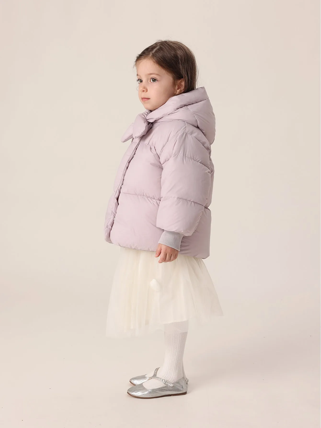 MARC & JANIE Girls Ultralight Hooded Down Parka 221870