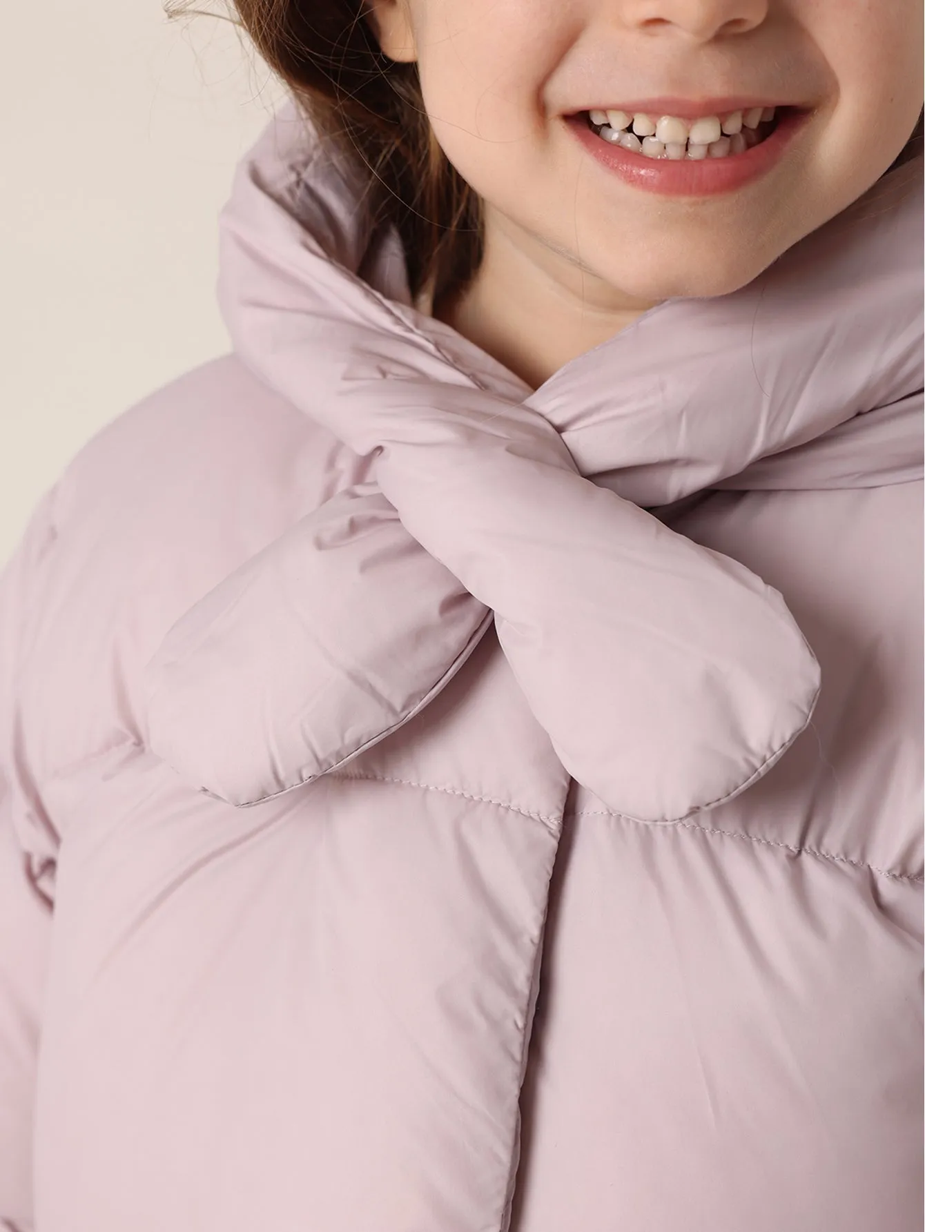 MARC & JANIE Girls Ultralight Hooded Down Parka 221870