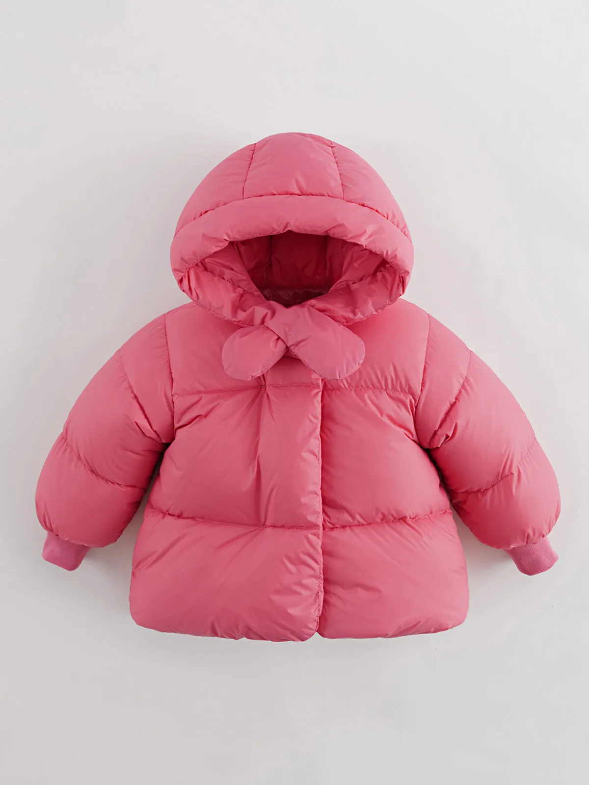MARC & JANIE Girls Ultralight Hooded Down Parka 221870