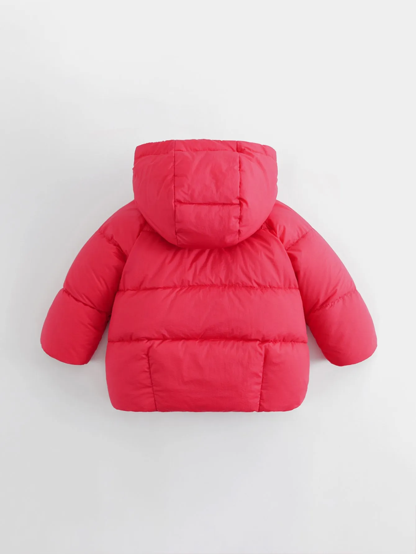 MARC & JANIE Girls Ultralight Metallic Hooded Down Parka 221666