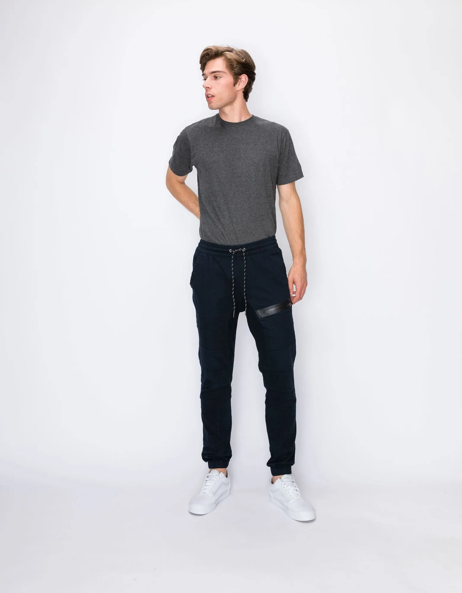 MEN'S LEFTOUT MOTO JOGGERS