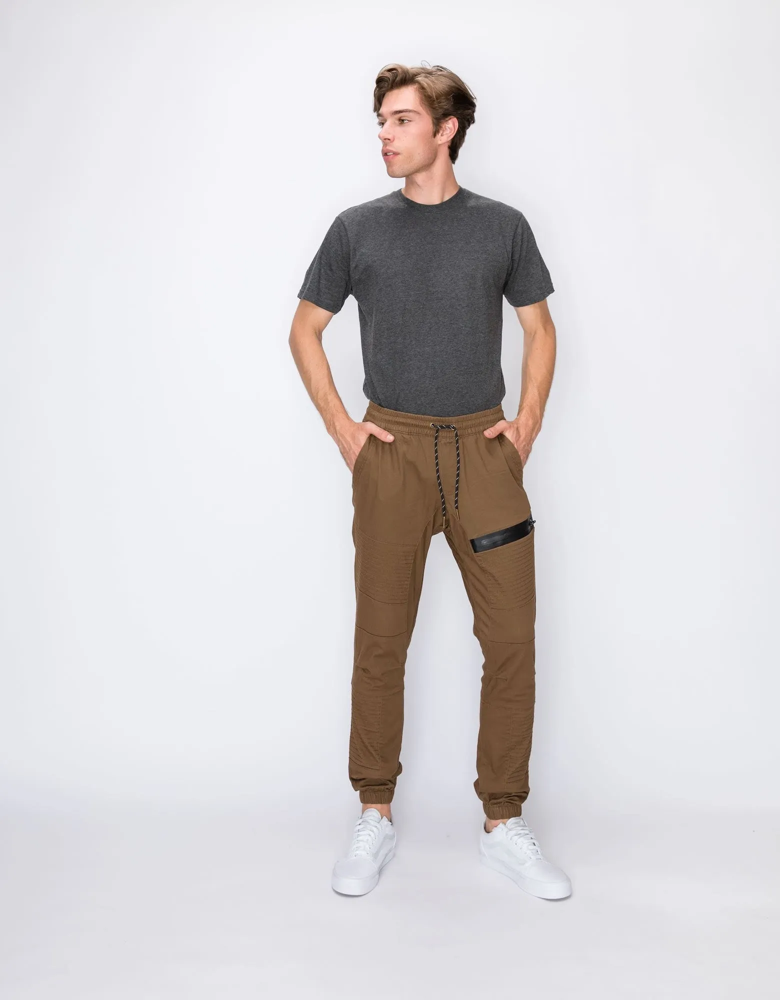 MEN'S LEFTOUT MOTO JOGGERS