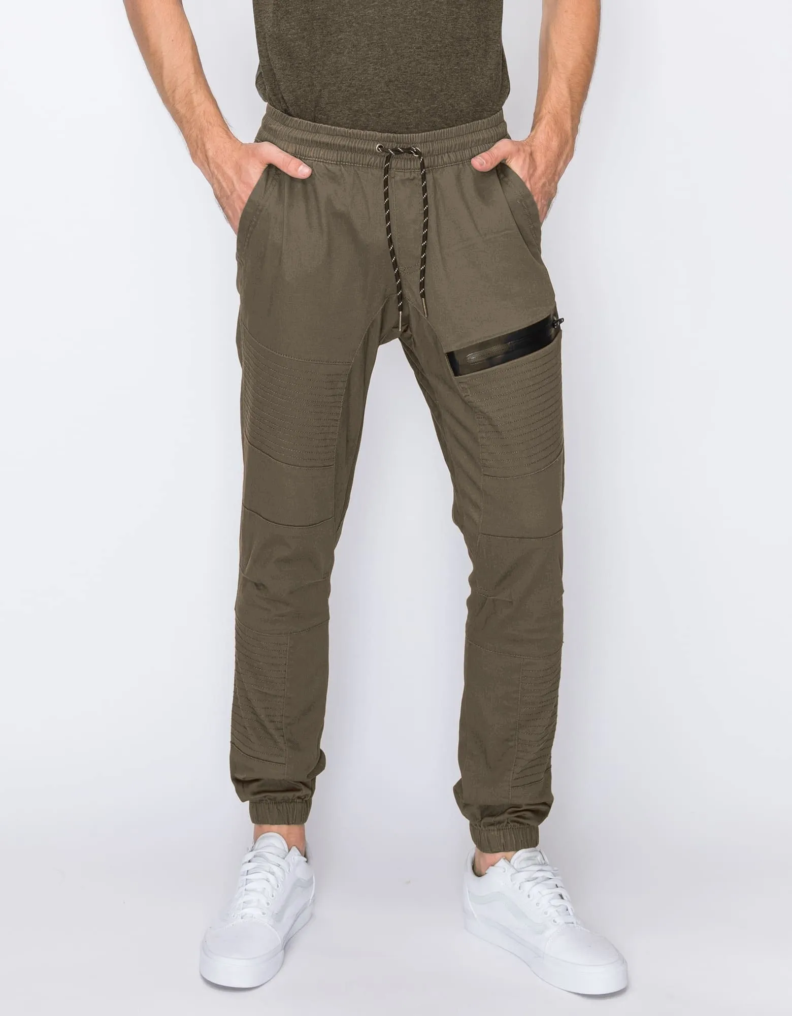 MEN'S LEFTOUT MOTO JOGGERS