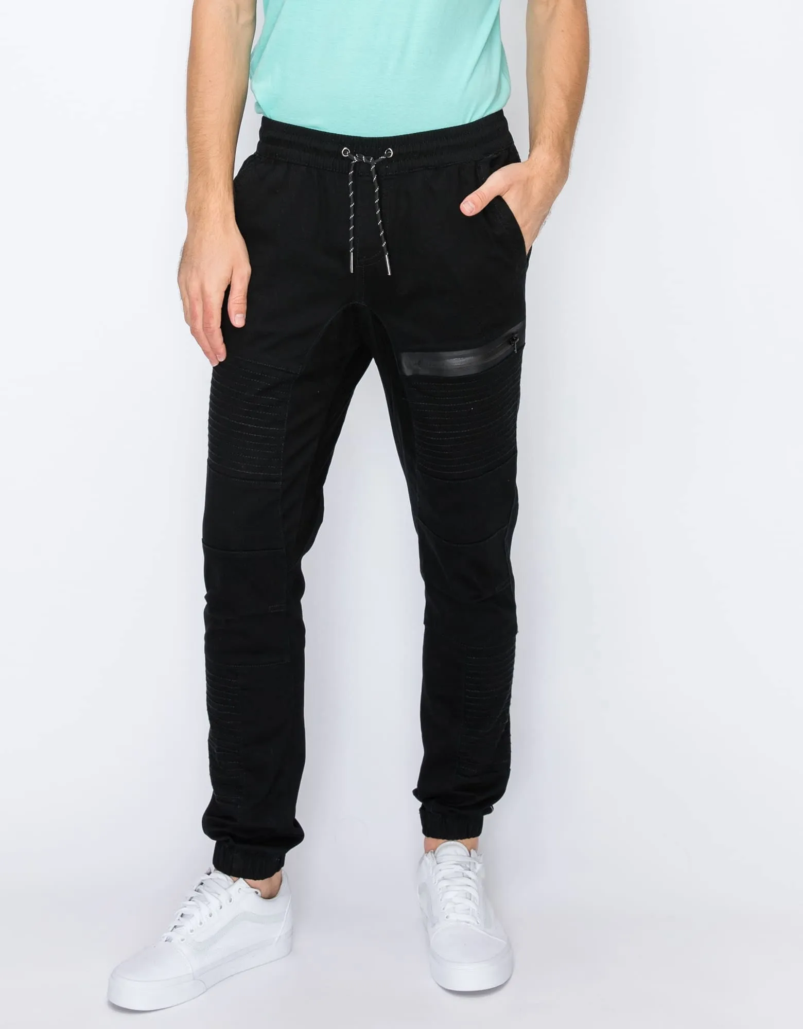 MEN'S LEFTOUT MOTO JOGGERS