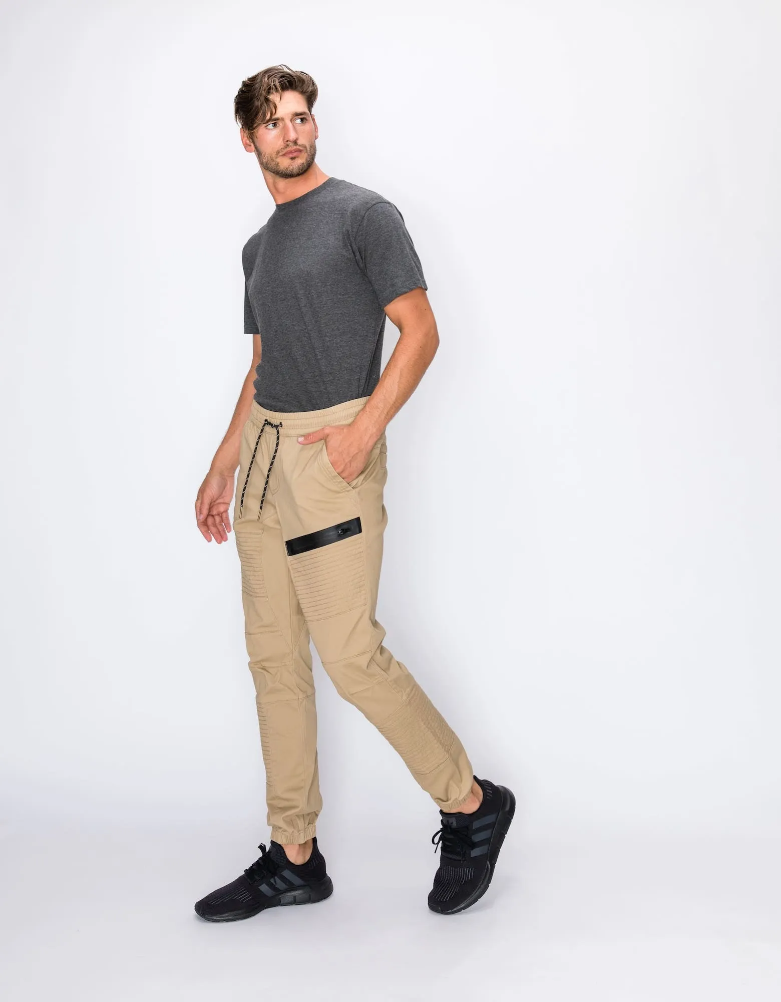 MEN'S LEFTOUT MOTO JOGGERS