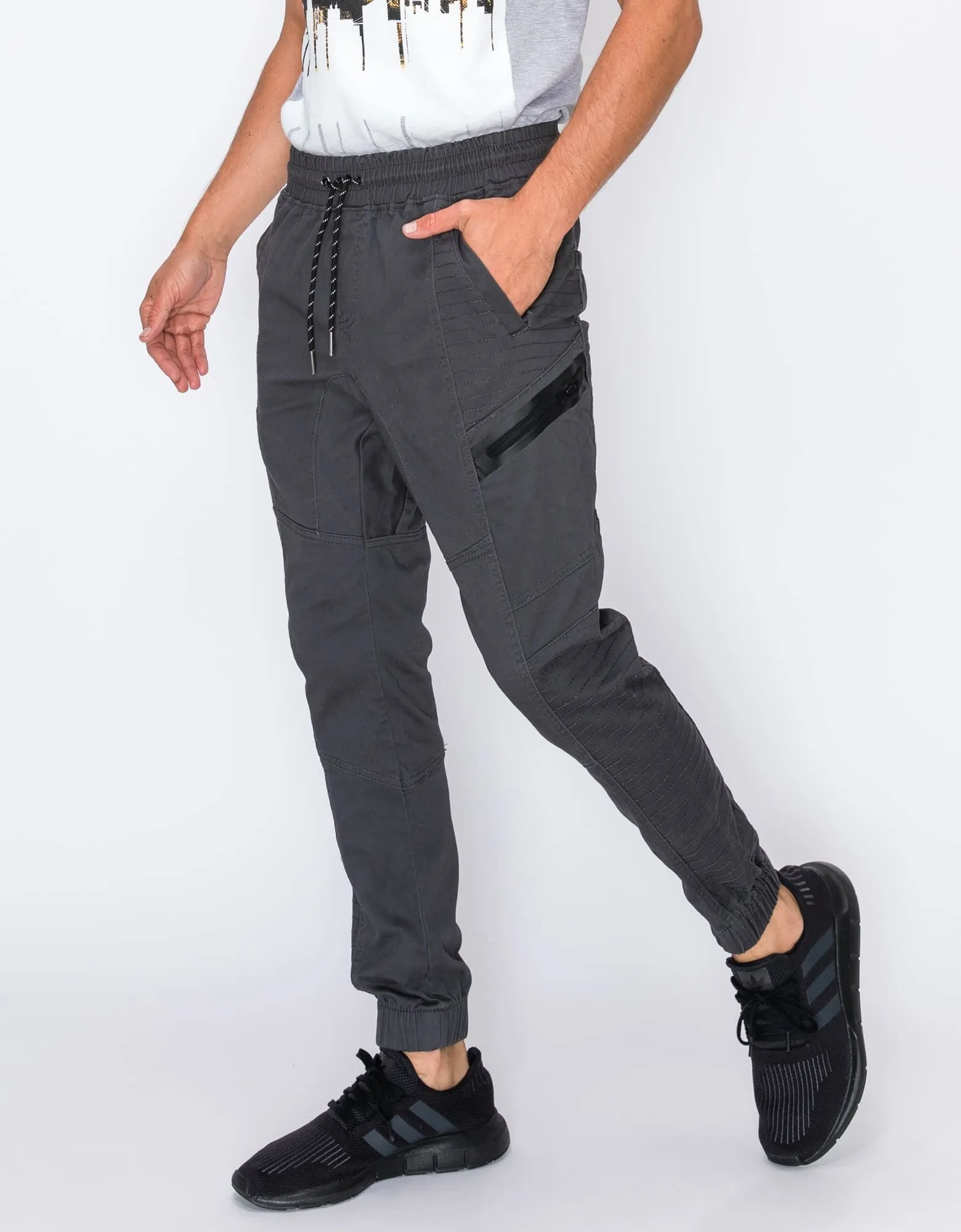 MEN'S LEFTOUT MOTO JOGGERS