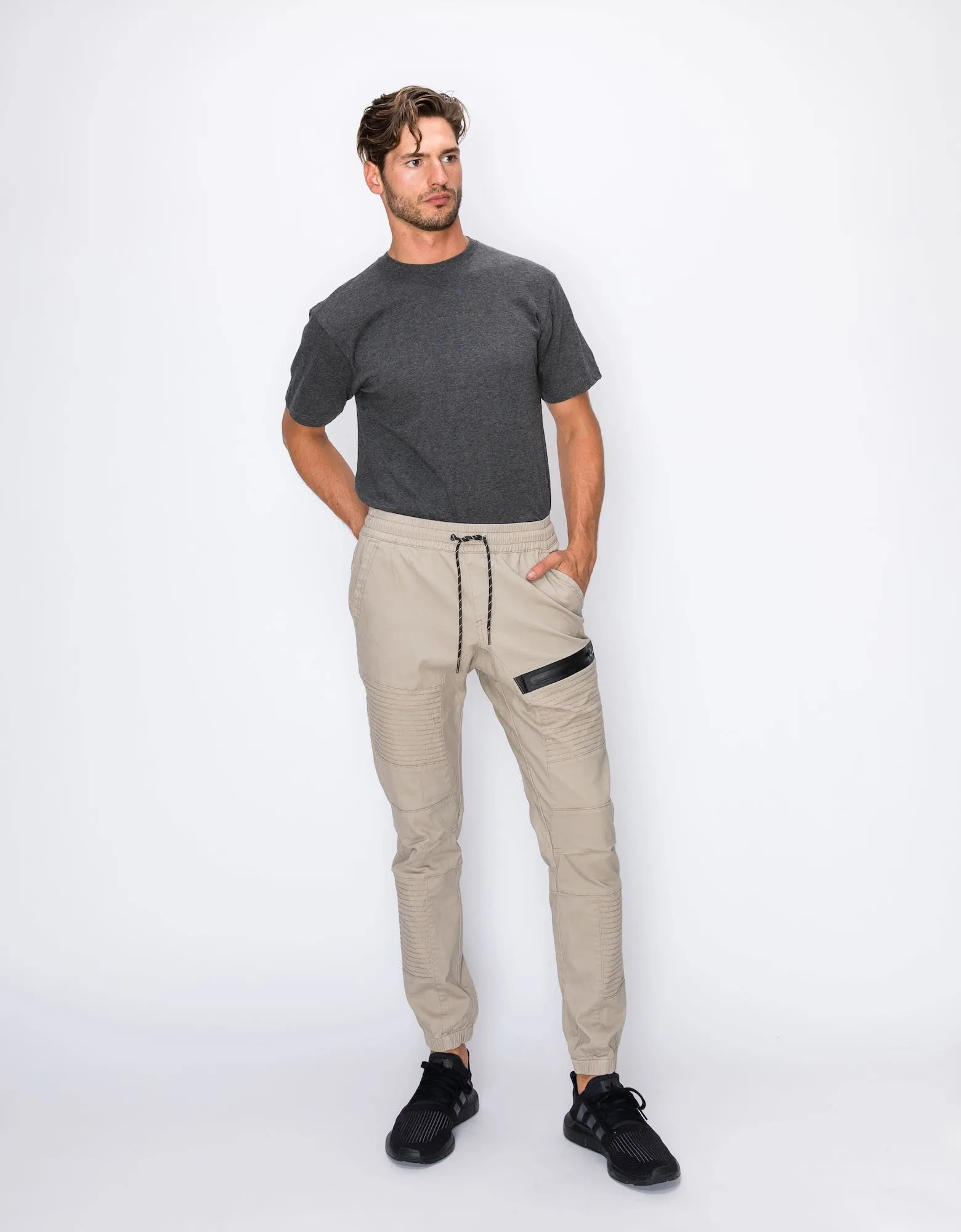 MEN'S LEFTOUT MOTO JOGGERS