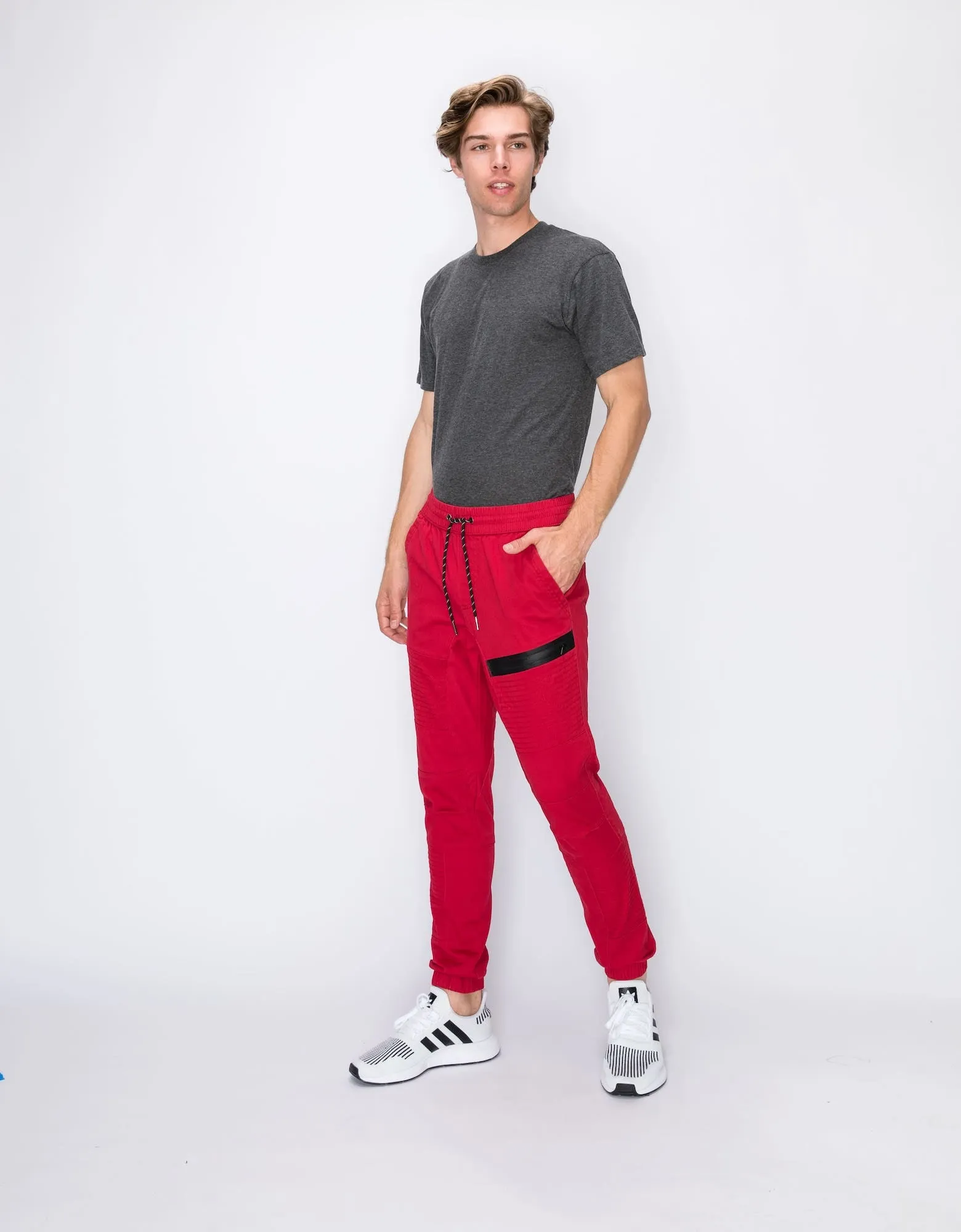 MEN'S LEFTOUT MOTO JOGGERS