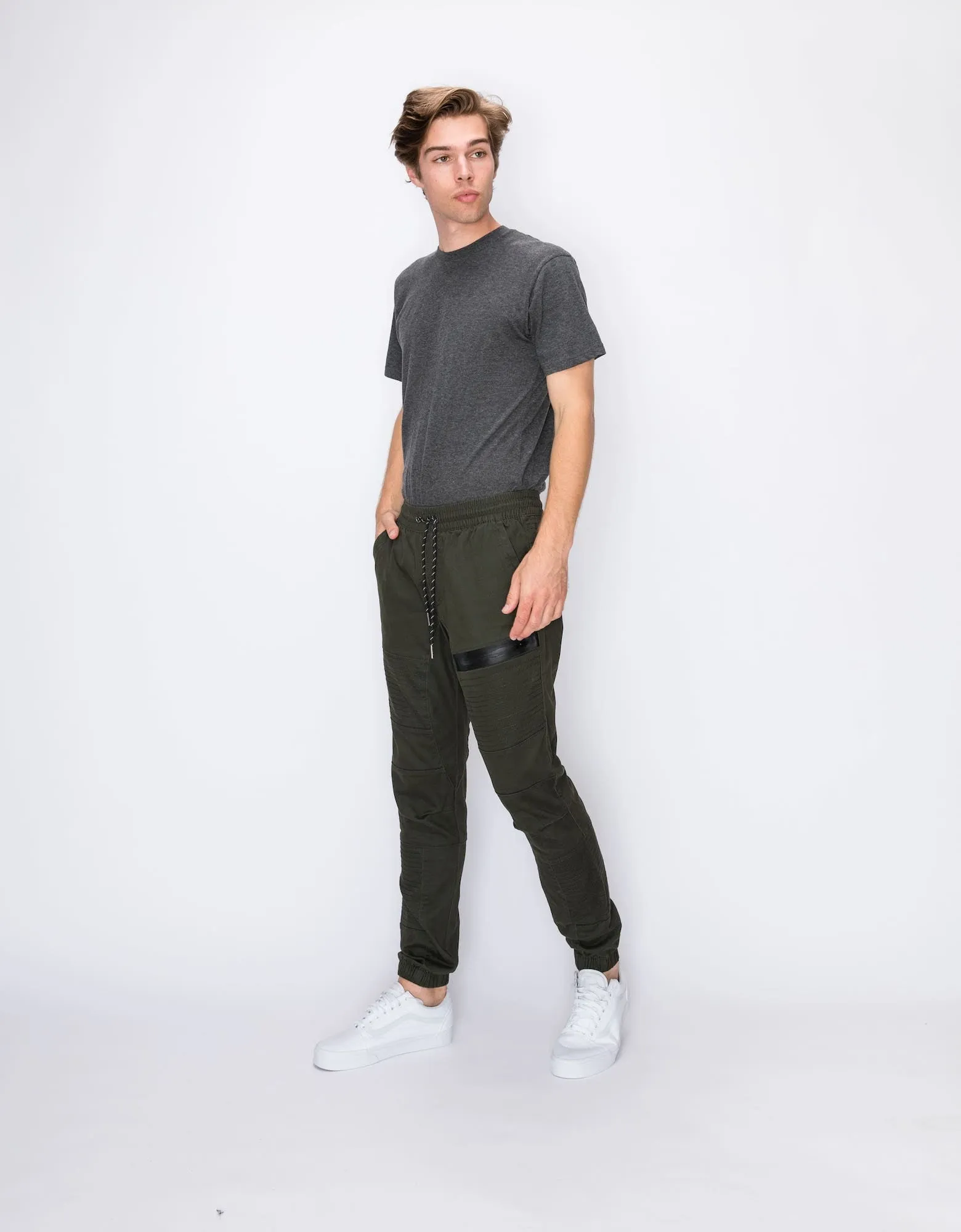 MEN'S LEFTOUT MOTO JOGGERS