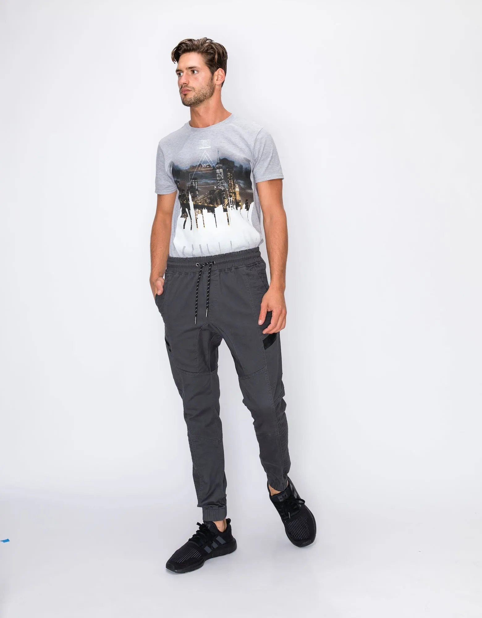 MEN'S LEFTOUT MOTO JOGGERS
