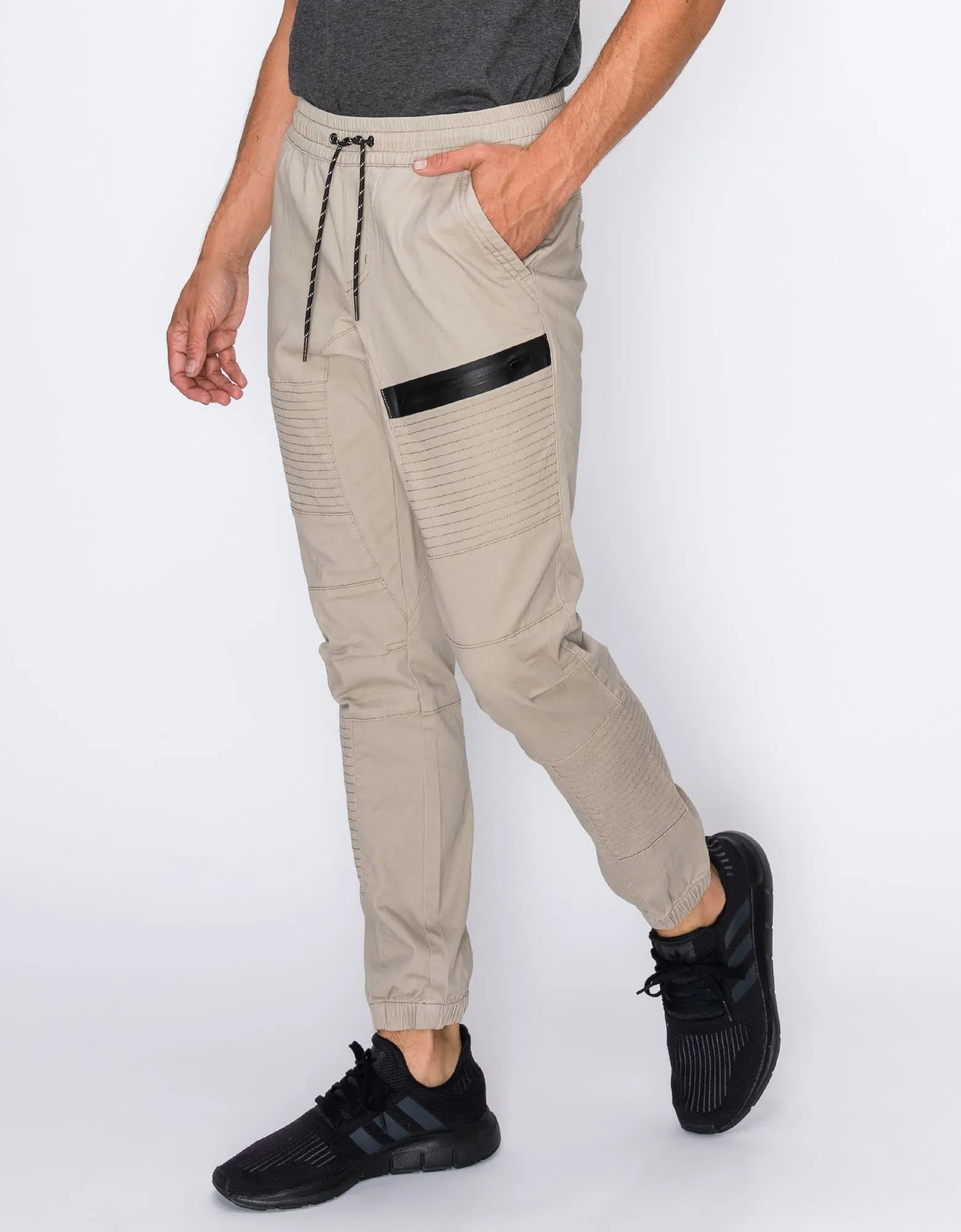 MEN'S LEFTOUT MOTO JOGGERS
