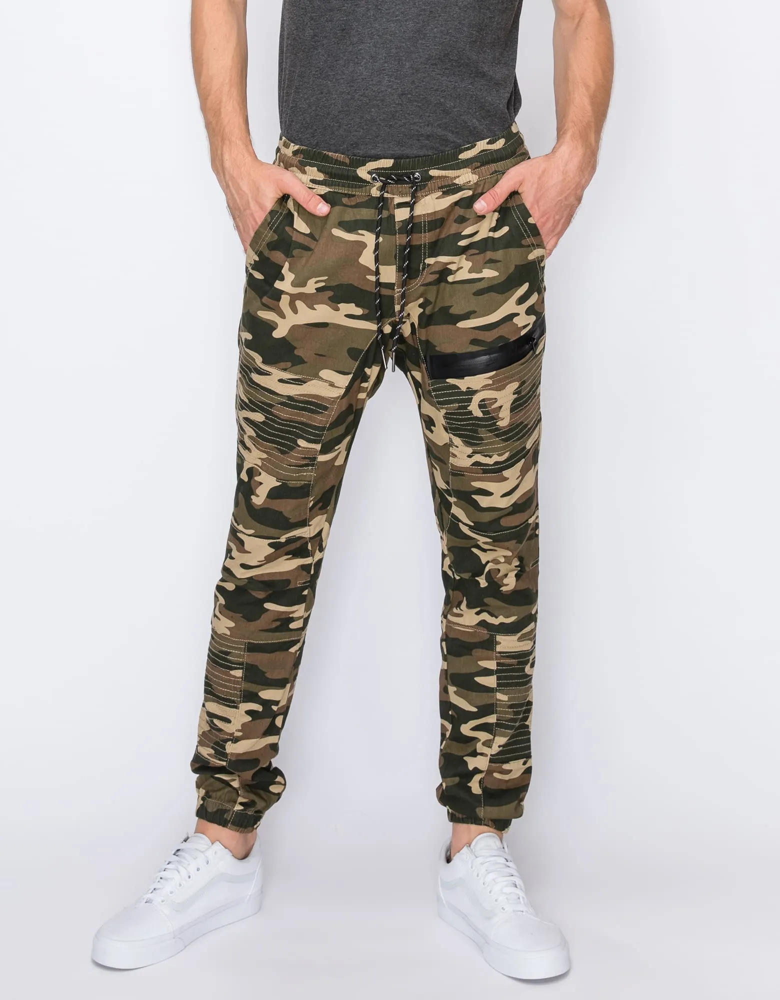 MEN'S LEFTOUT MOTO JOGGERS