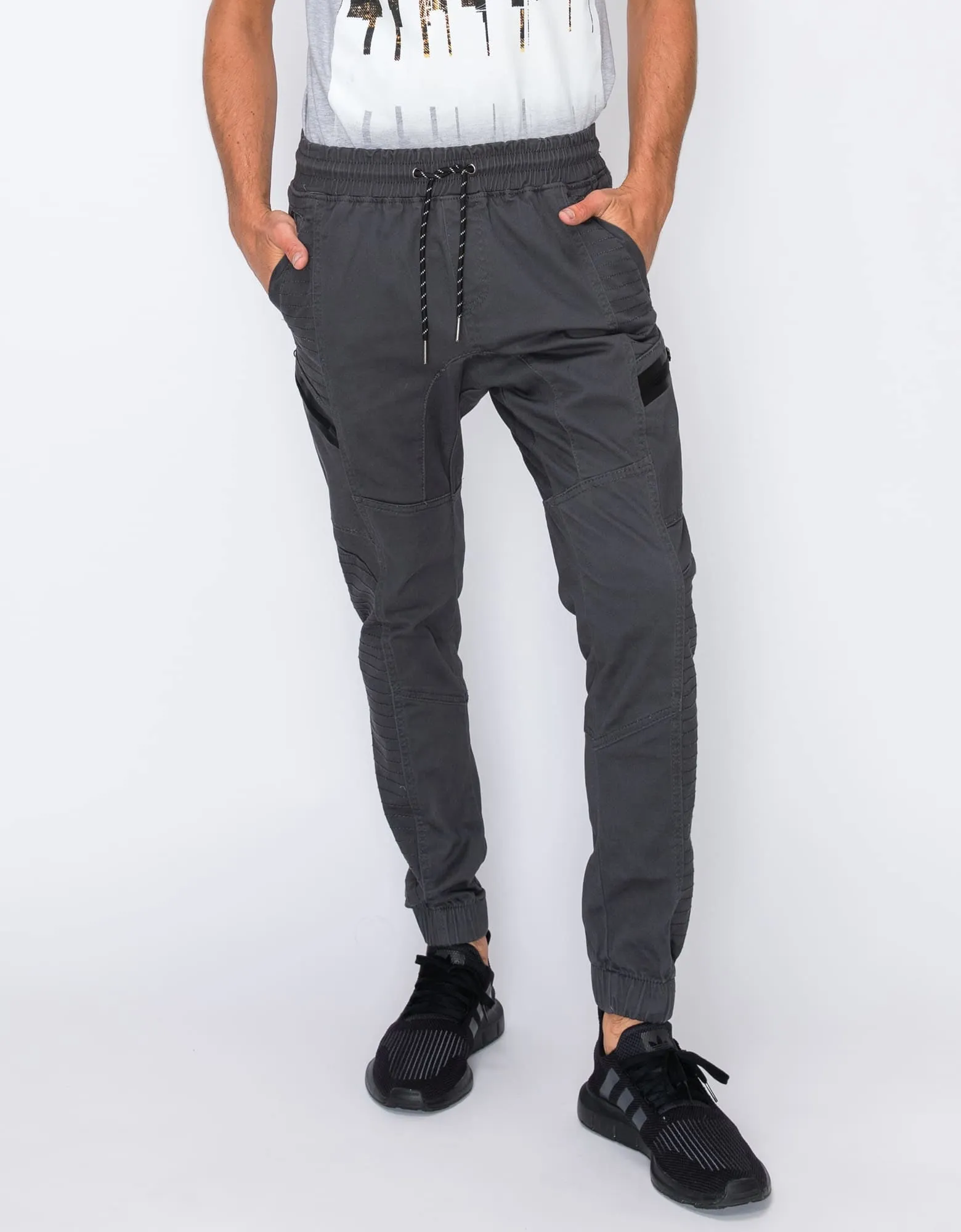 MEN'S LEFTOUT MOTO JOGGERS