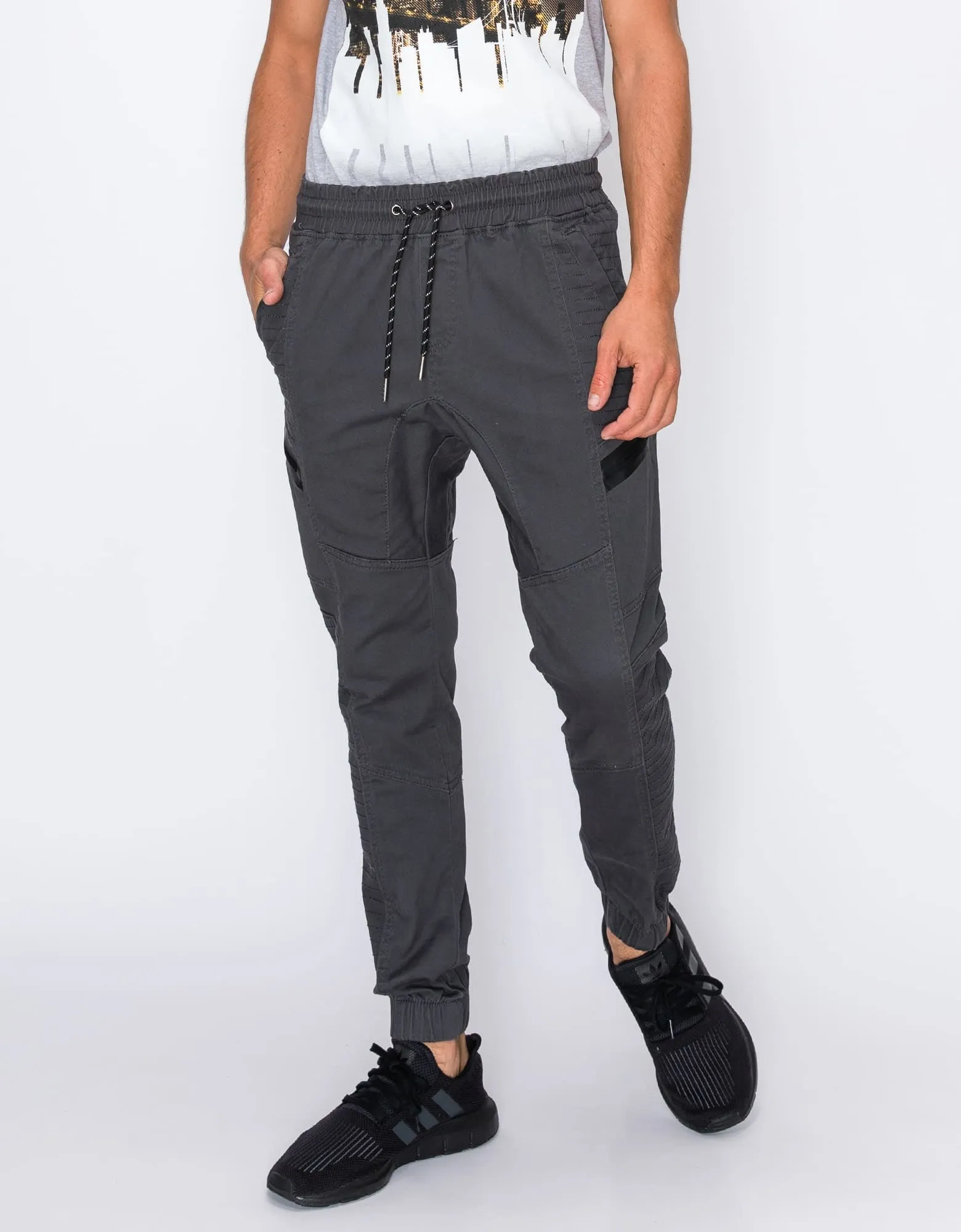 MEN'S LEFTOUT MOTO JOGGERS