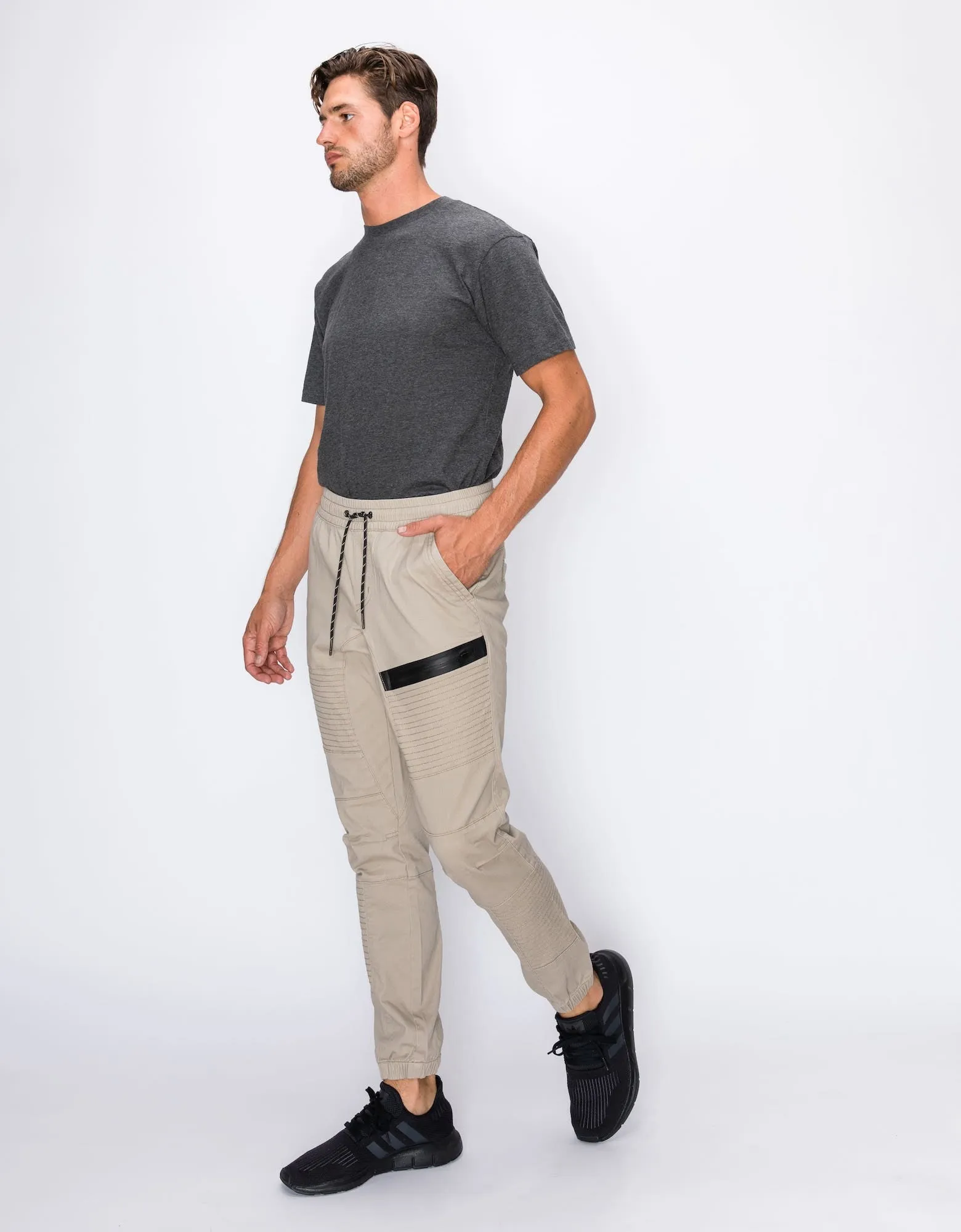 MEN'S LEFTOUT MOTO JOGGERS