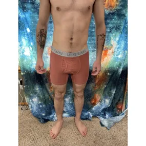 Men's Lucky brand mauve color medium boxer briefs