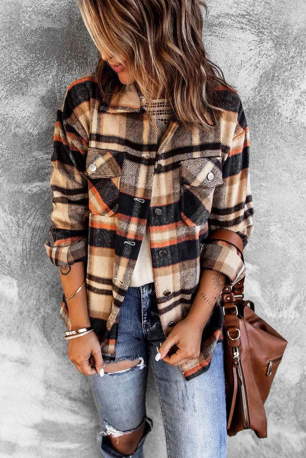 Miro Plaid Shirt Shacket - Classic Flannel Design