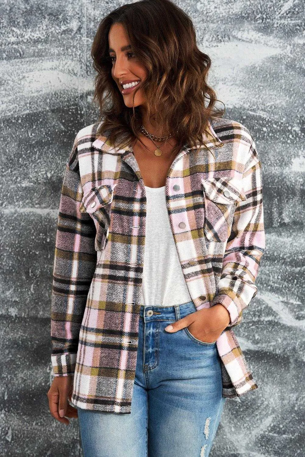 Miro Plaid Shirt Shacket - Classic Flannel Design