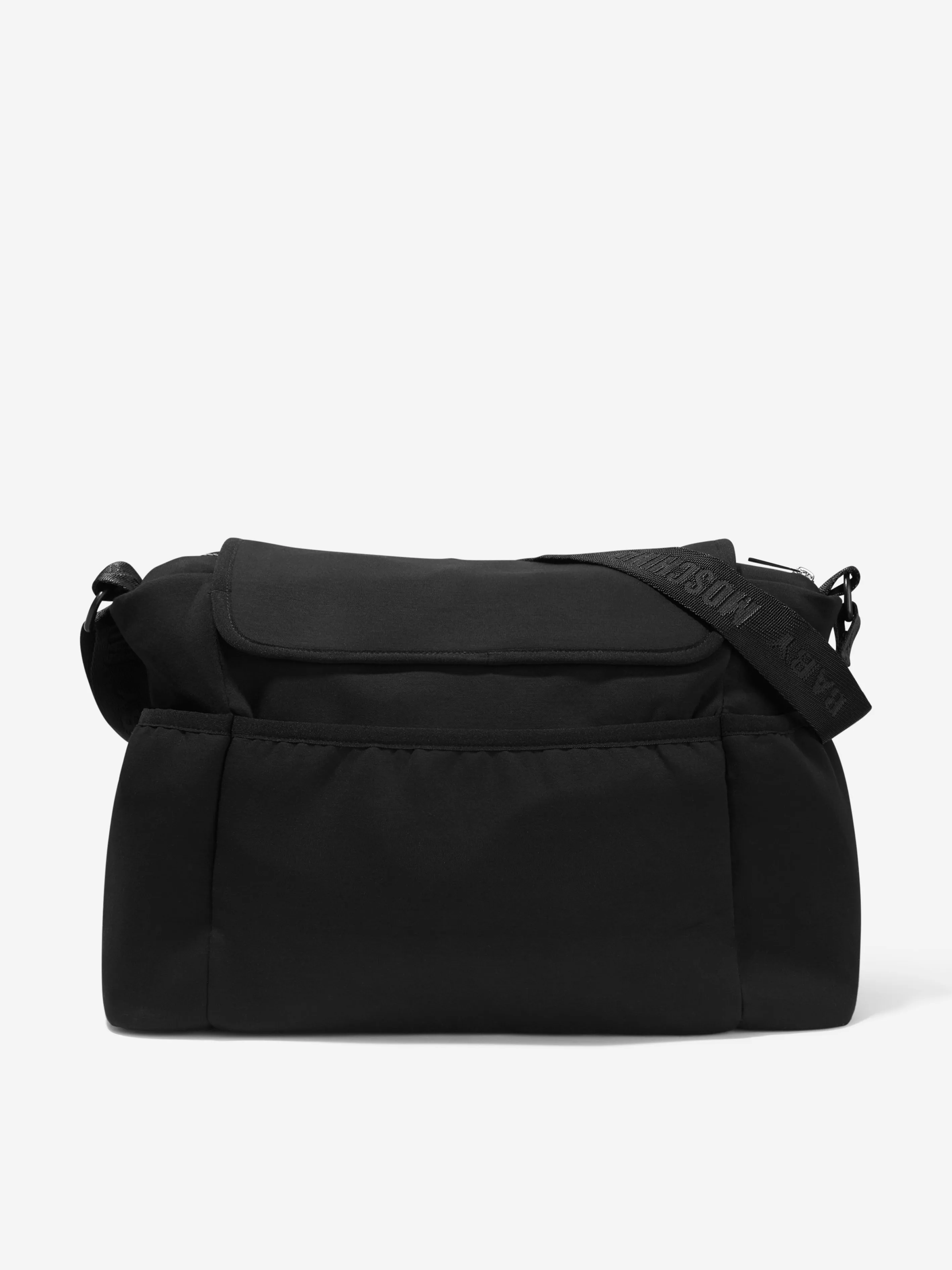 Moschino Baby Logo Changing Bag in Black