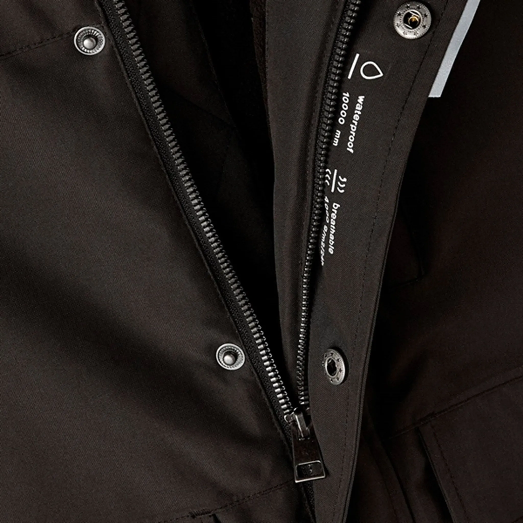 Name it Black Snow Jacket Solid