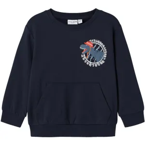 Name It Dark Sapphire Dino Vugo Sweatshirt Name It Dark Sapphire Dino Vugo Sweatshirt