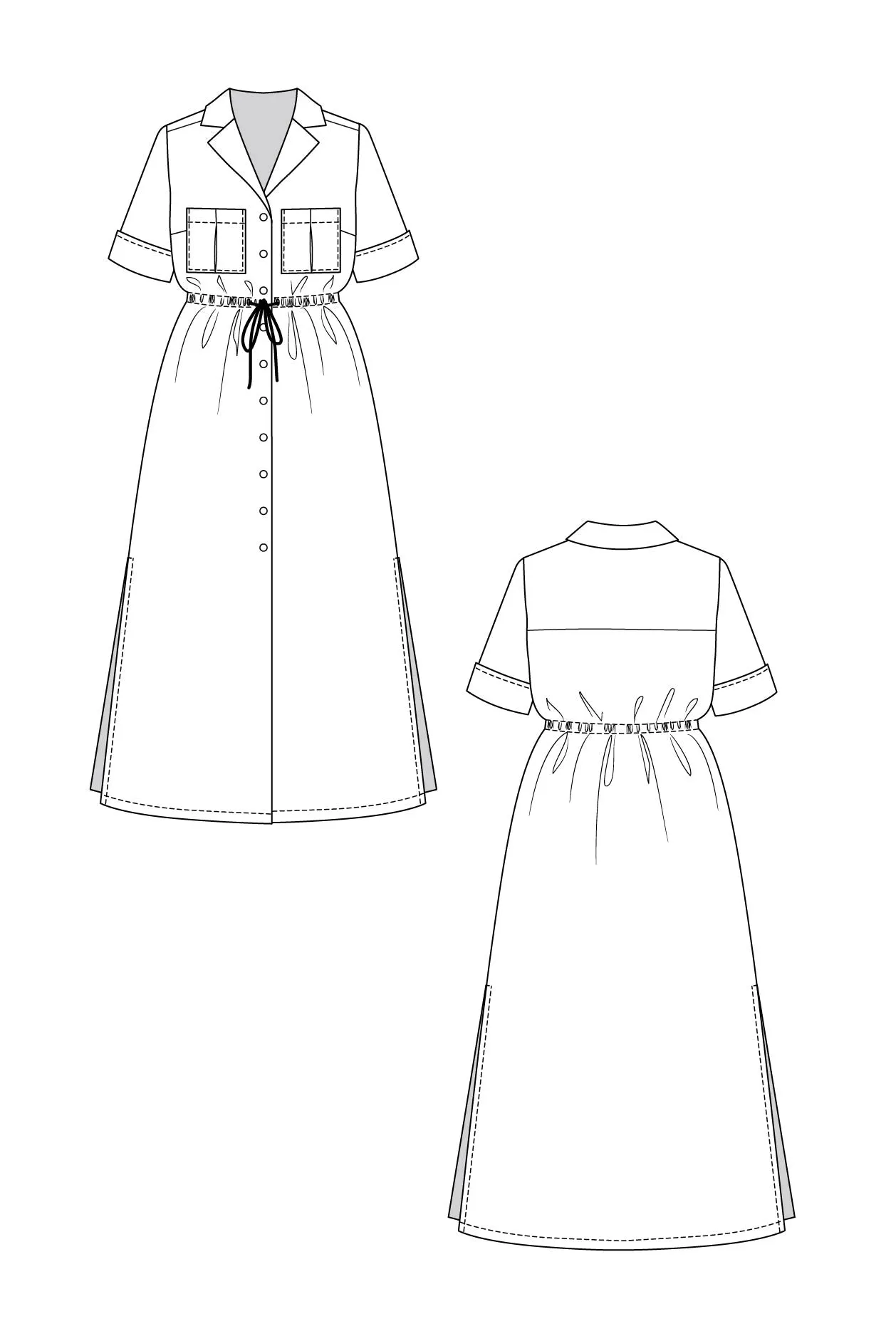 Named Reeta Shirt Dress