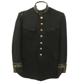 Original 1930s Mexican Military Officer Jacket with Extensive Custom Embroidery