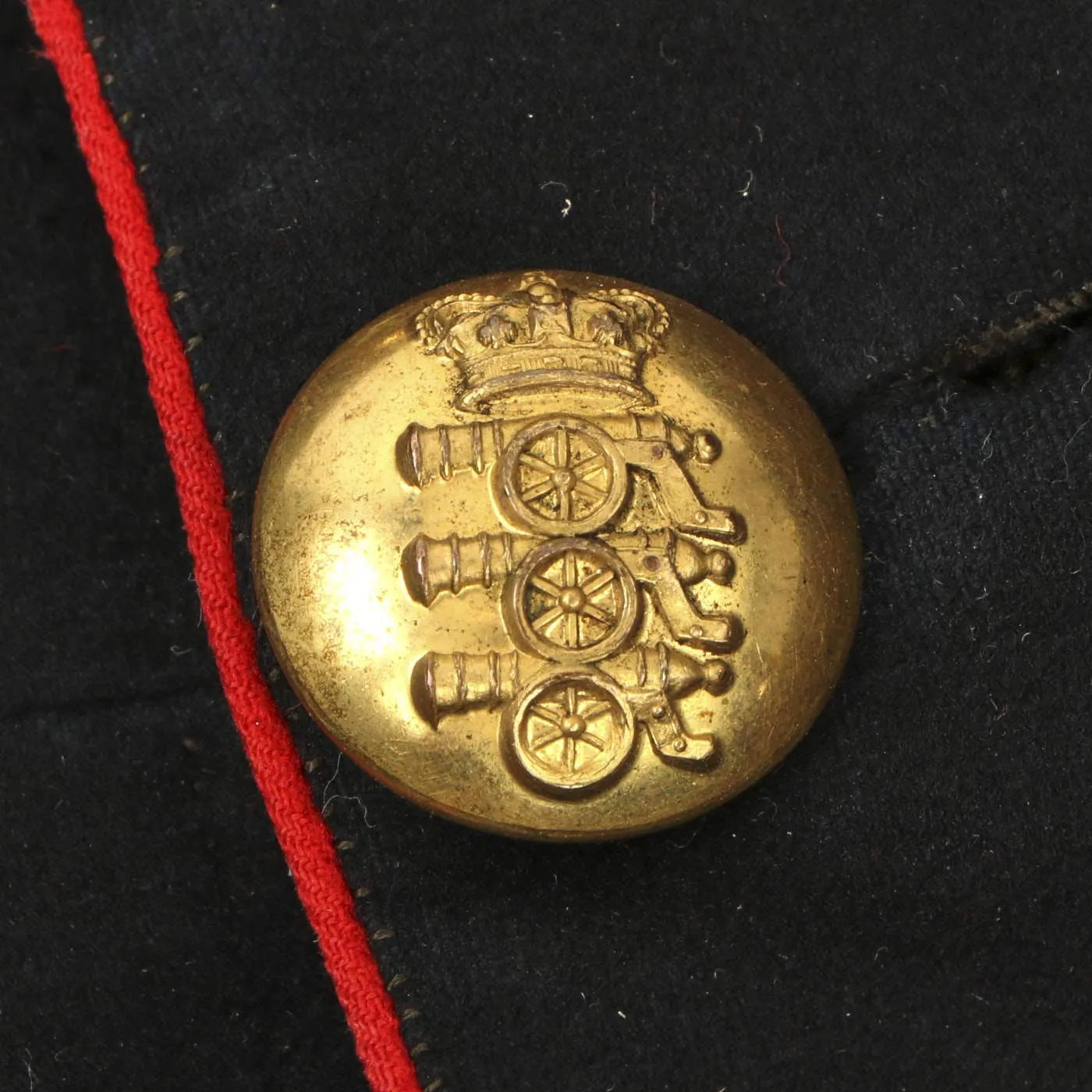 Original British Victorian Era Royal Artillery Officer's Winter Dress Uniform Jacket