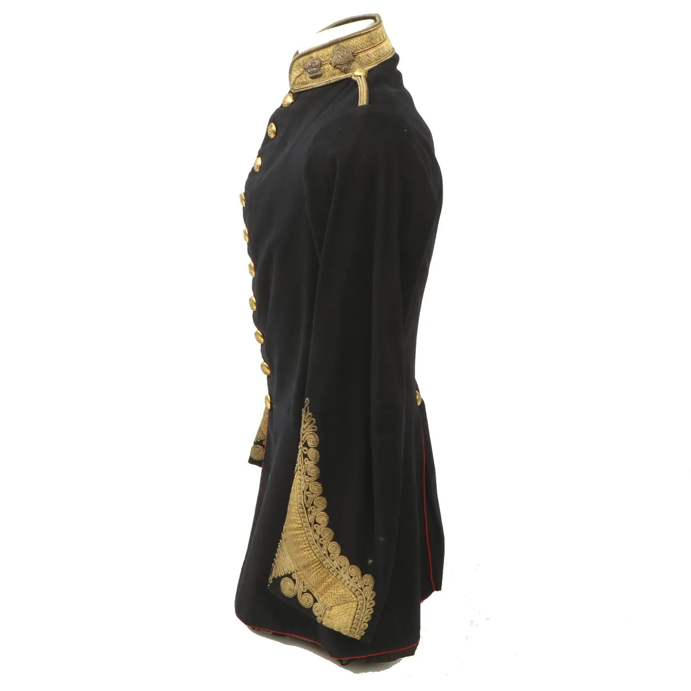 Original British Victorian Era Royal Artillery Officer's Winter Dress Uniform Jacket
