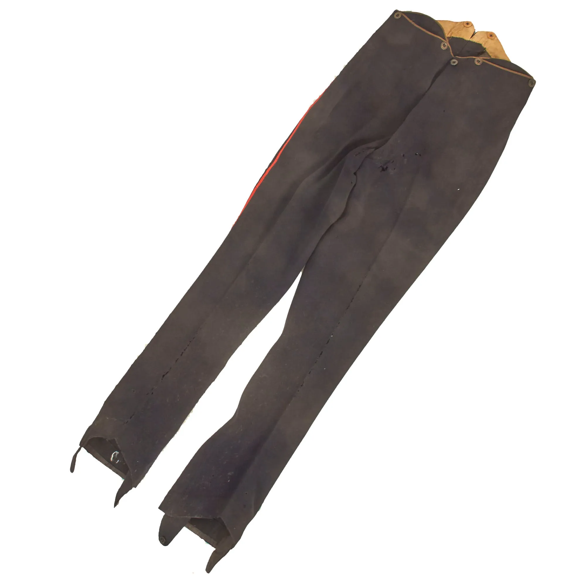 Original British WWI Era Royal Irish Fusiliers Scarlet Red Mess Dress Uniform For Lieutenant Charles Steele - Member of British Union of Fascists During WWII Era