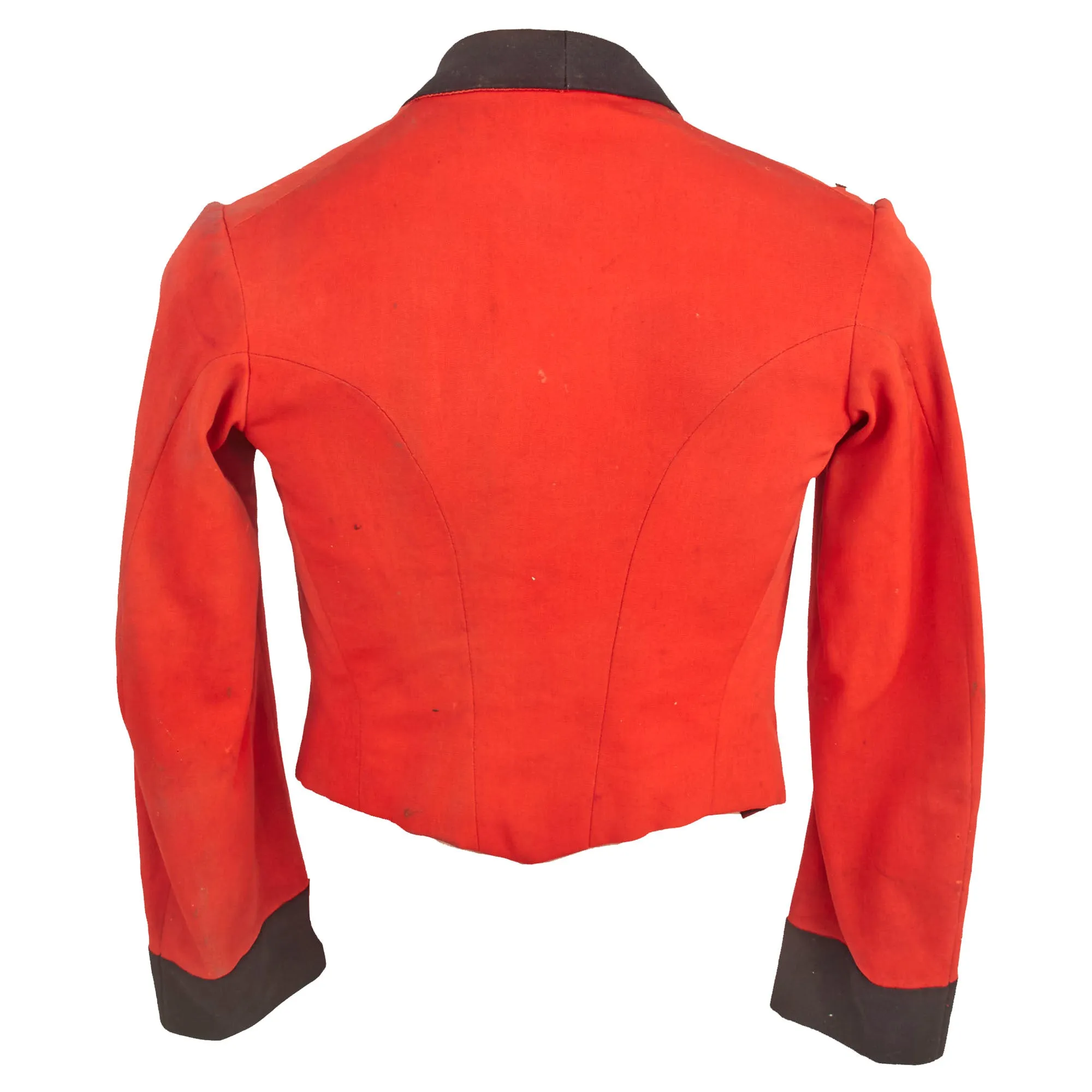 Original British WWI Era Royal Irish Fusiliers Scarlet Red Mess Dress Uniform For Lieutenant Charles Steele - Member of British Union of Fascists During WWII Era