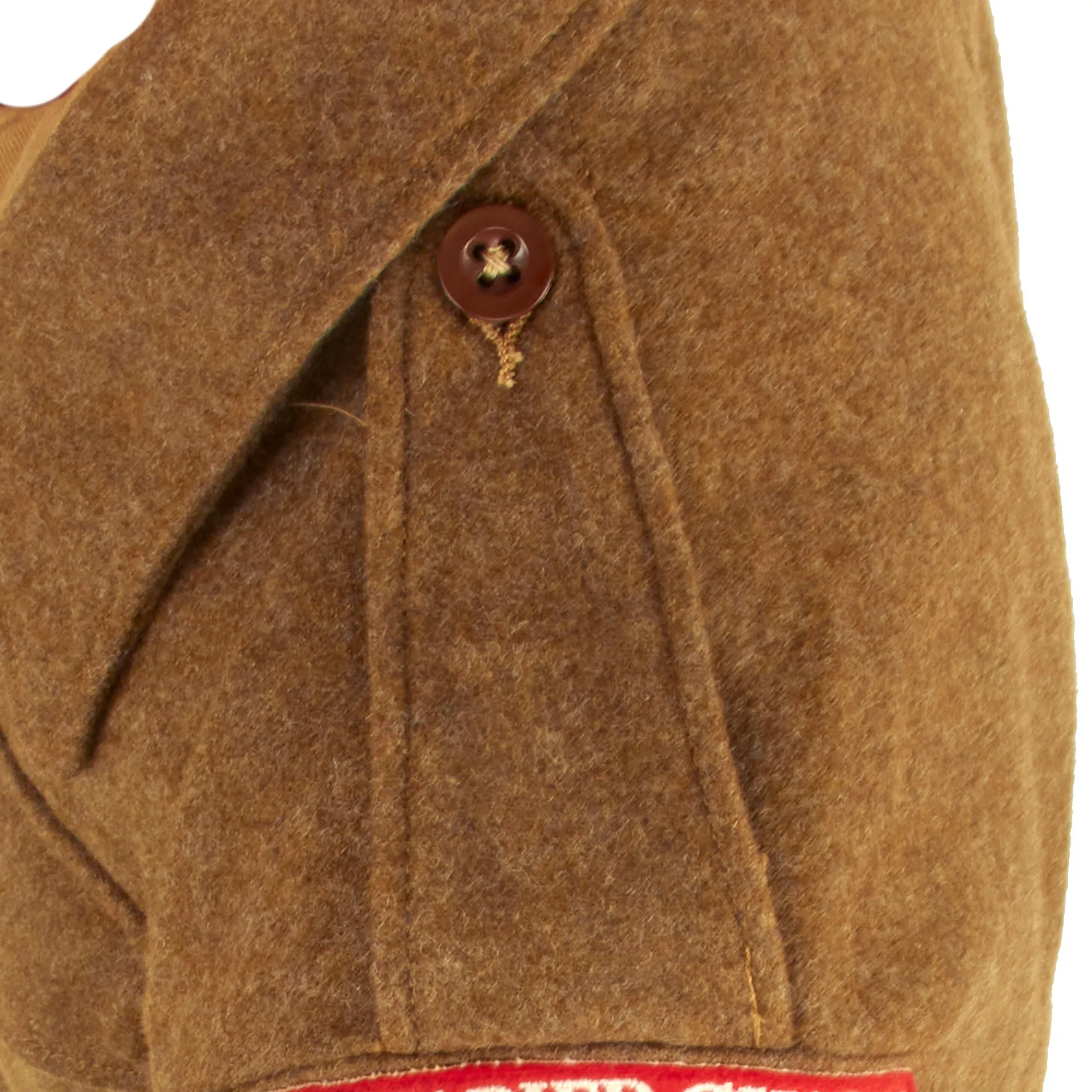Original British WWII Grenadier Guards P-40 “Battledress” Uniform Top With Original Applied Airborne Forces Patches - Dated 1945