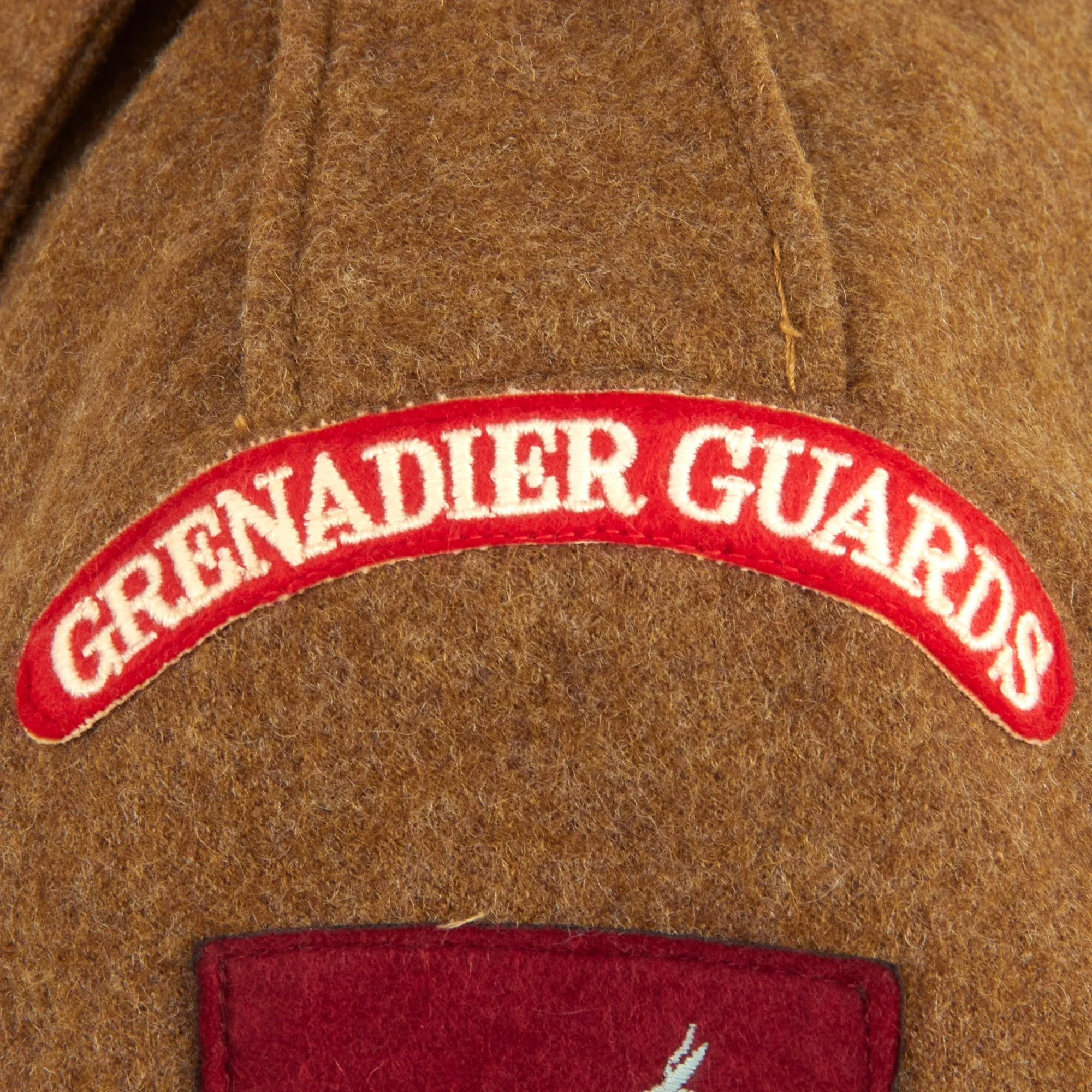 Original British WWII Grenadier Guards P-40 “Battledress” Uniform Top With Original Applied Airborne Forces Patches - Dated 1945