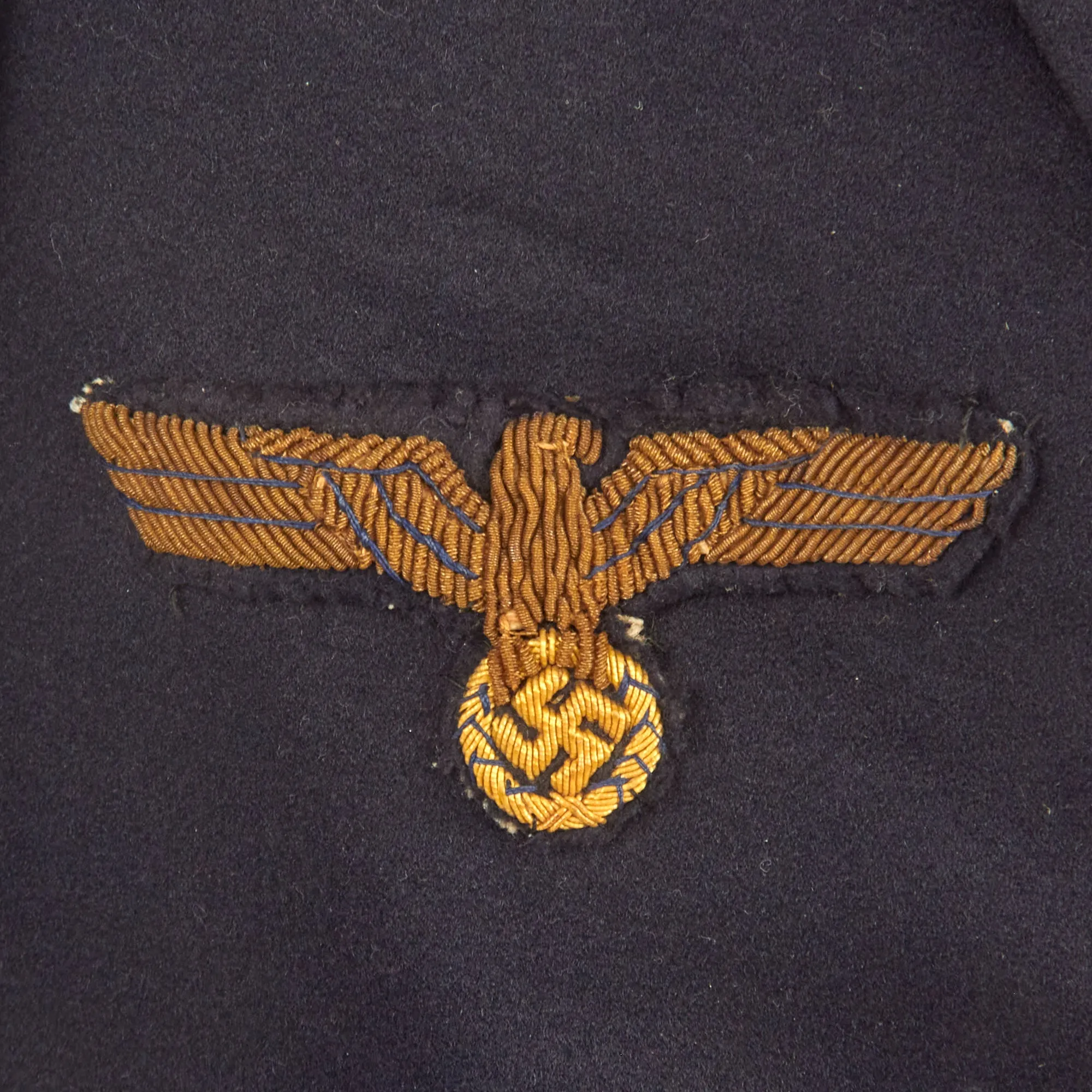 Original German WWII Kriegsmarine Evening Dress Reefer Jacket - Named Medical Korvettenkapitän