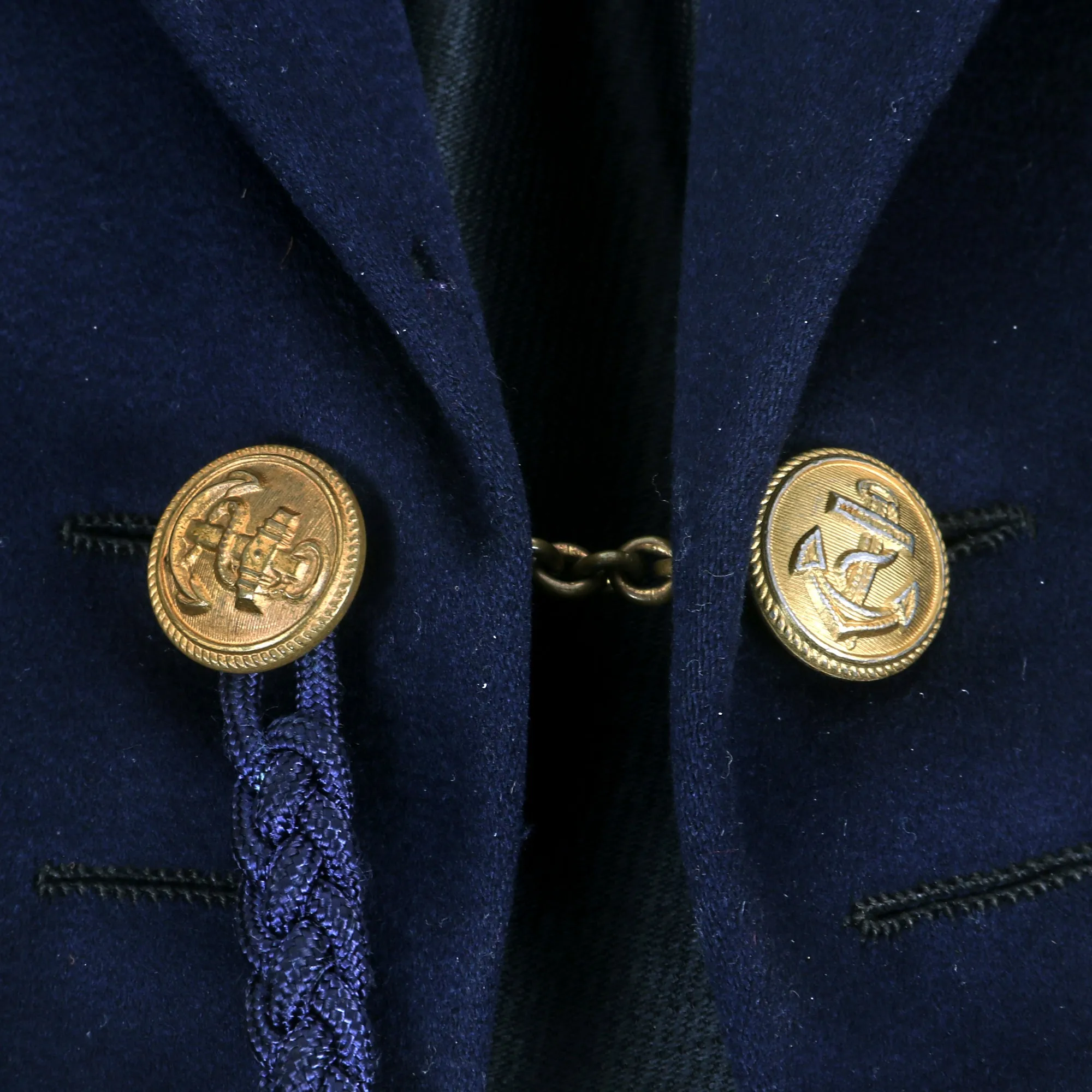 Original Imperial German Kaiserliche Marine Bootsmann (Chief Petty Officer) Officer’s Jacket with Bullion Insignia & Schützenschnur Marksmanship Cord