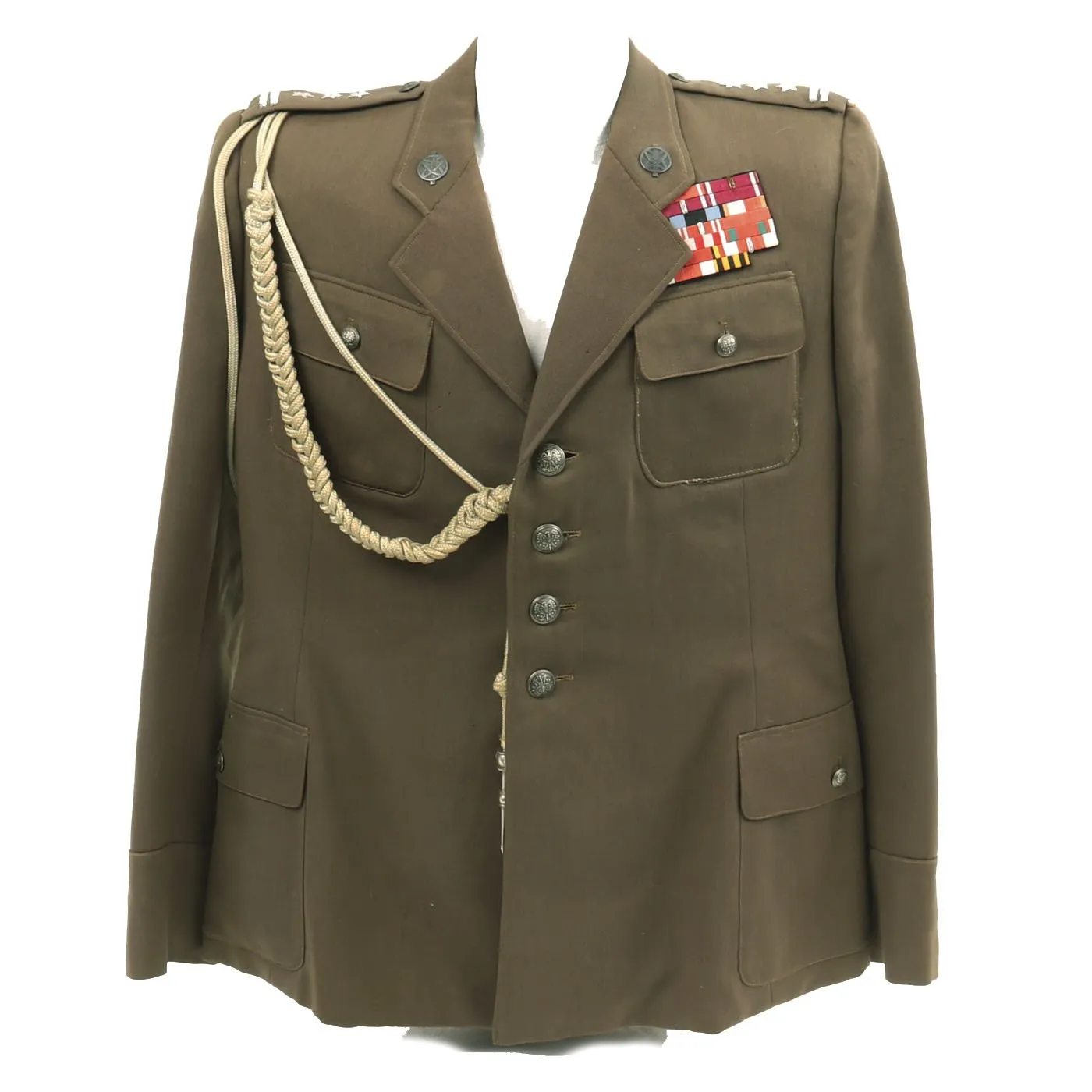 Original Polish Soviet Bloc Cold War Army Colonel Uniform
