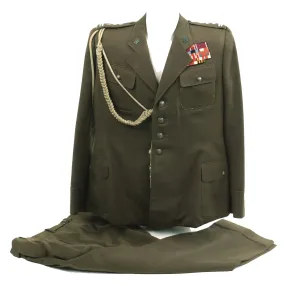 Original Polish Soviet Bloc Cold War Army Colonel Uniform