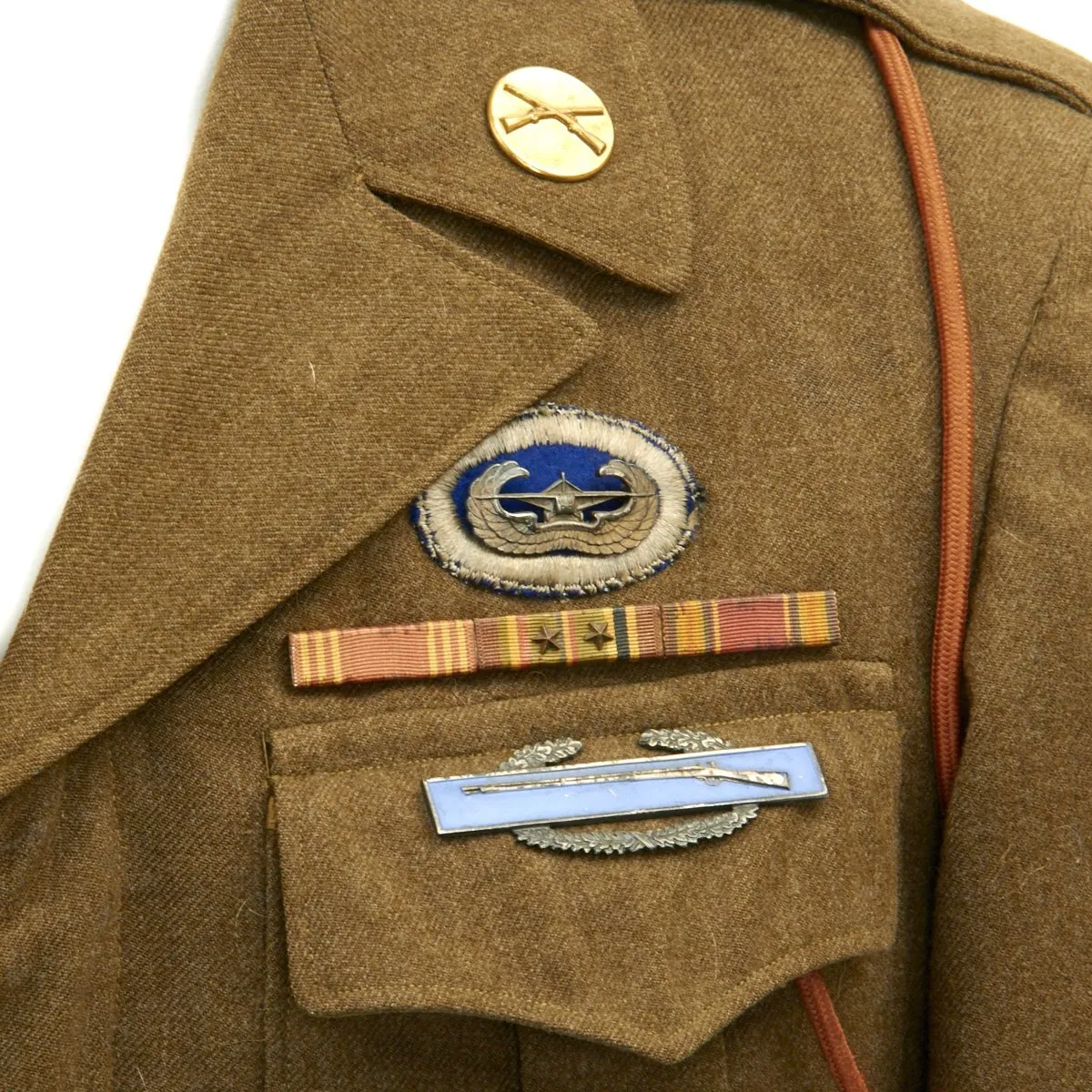 Original U.S. WWII 101st & 82nd Airborne Glider Infantry Regiment Ike Jacket