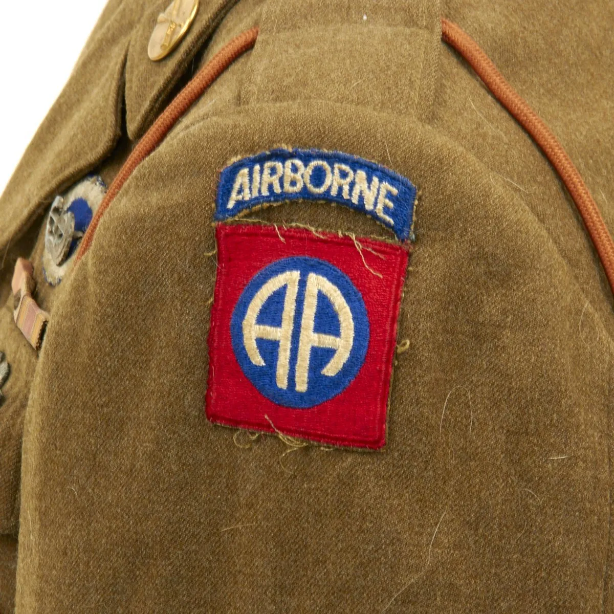 Original U.S. WWII 101st & 82nd Airborne Glider Infantry Regiment Ike Jacket