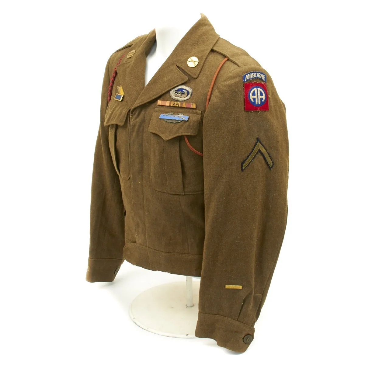 Original U.S. WWII 101st & 82nd Airborne Glider Infantry Regiment Ike Jacket