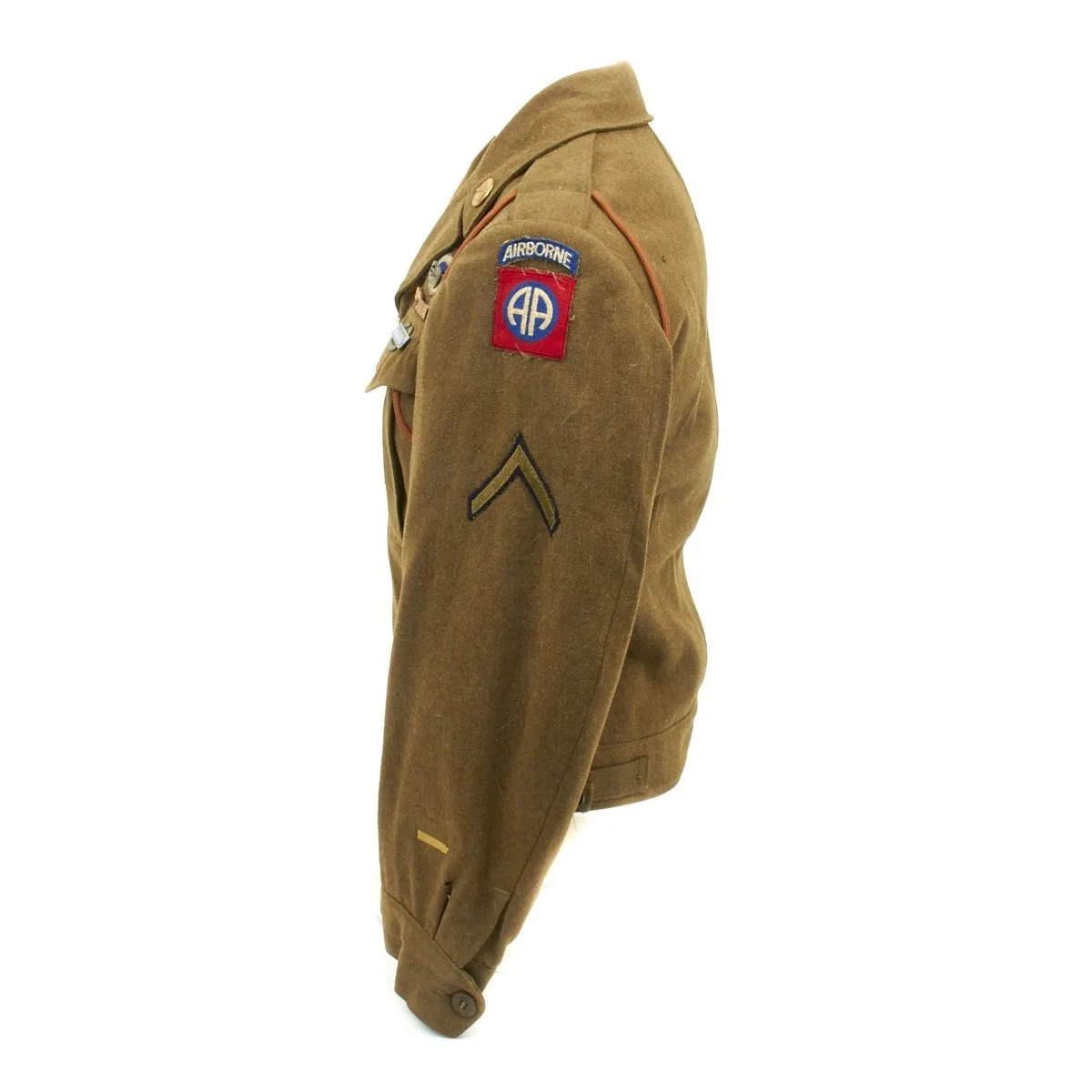 Original U.S. WWII 101st & 82nd Airborne Glider Infantry Regiment Ike Jacket
